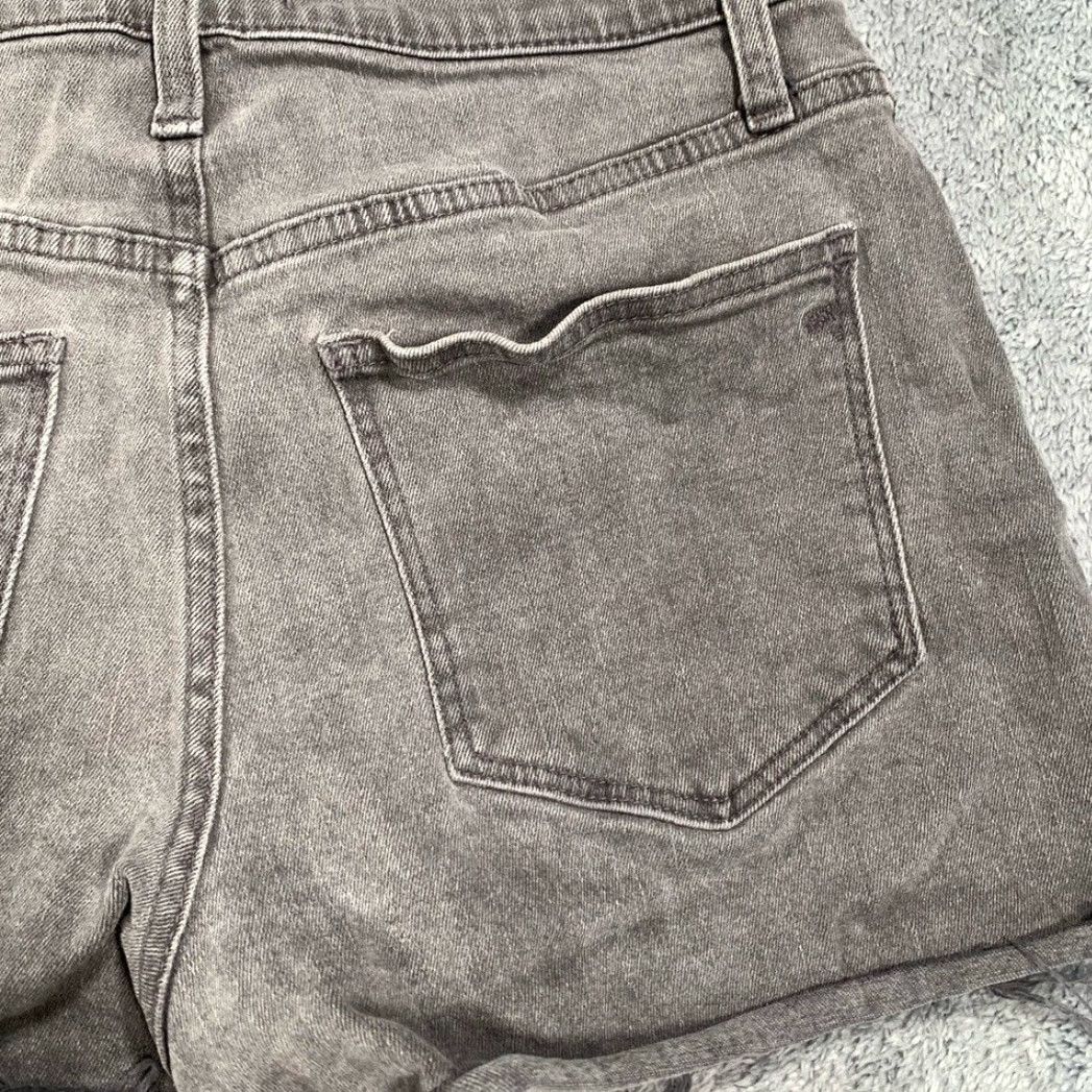 Madewell Madewell Jean Shorts high-rise denim Cut-Off Women 27 Gray Regular Size 27" / US 4 / IT 40 - 8 Thumbnail