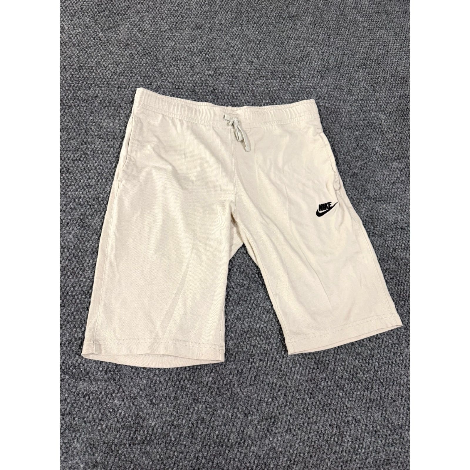 Nike Nike Athletic Shorts Mens Small White Drawstring Swoosh Logo Casual Sports Size US 29 - 2 Thumbnail