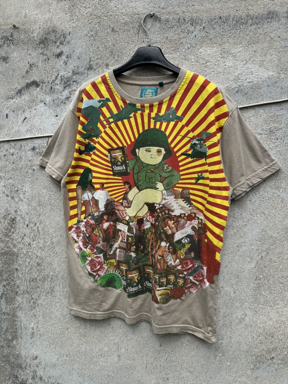 Shmack Y2K Shmack AOP Tshirt Japanese Brand JPG Type Bape Nigo SWAG Size US M / EU 48-50 / 2 - 2 Thumbnail