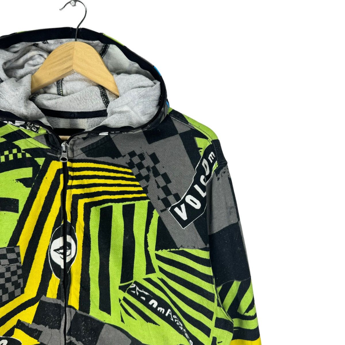 Volcom ☀️VOLCOM SKATE HOODIE ZIPPER SWEATSHIRT PULLOVER Size US M / EU 48-50 / 2 - 3 Thumbnail