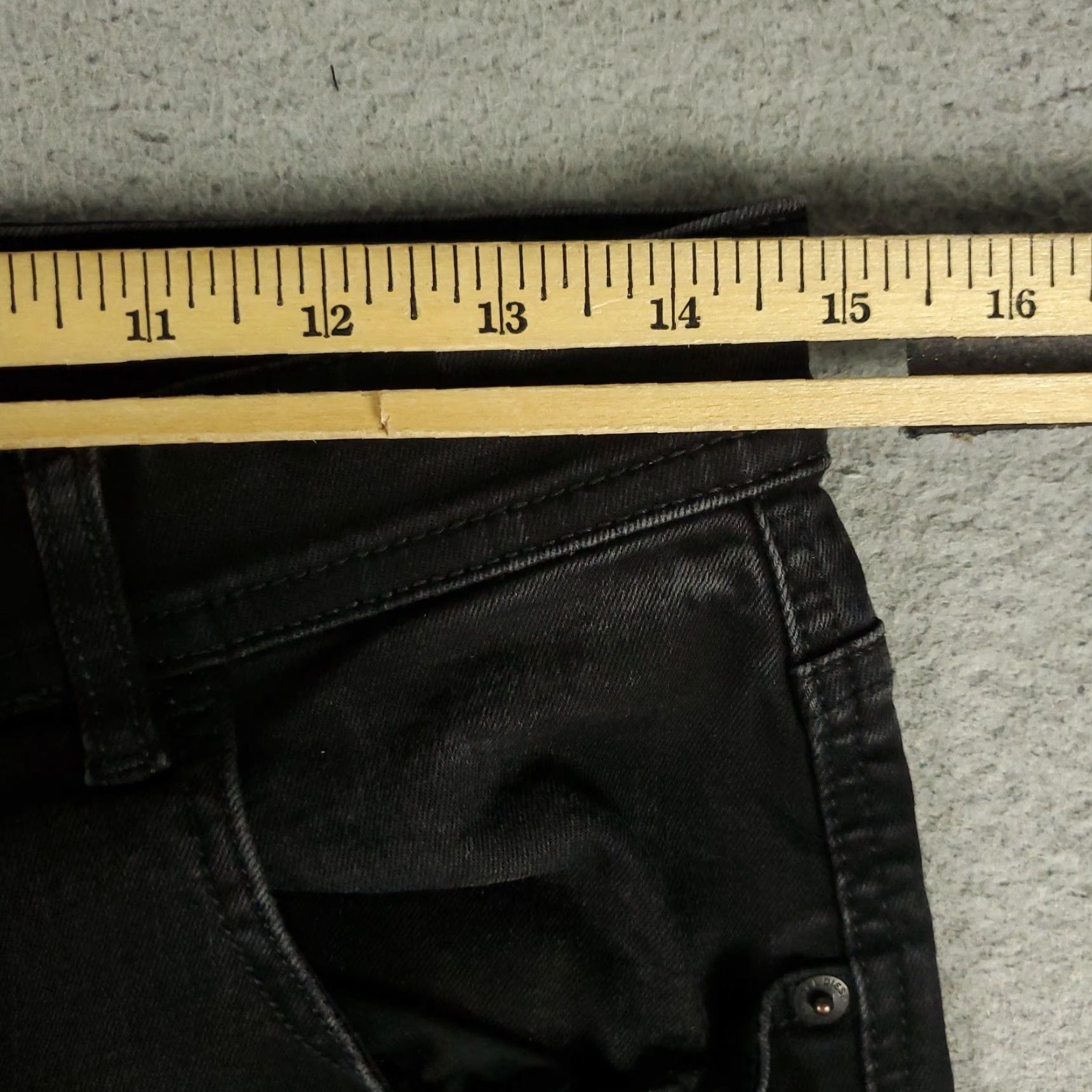 Diesel Diesel Jeans Womens Size 31 Black High Skinny denim Pants J zip button 5-Pocket Classic Modern American Logo Zipper Size 24" / US 00 / IT 34 - 3 Thumbnail