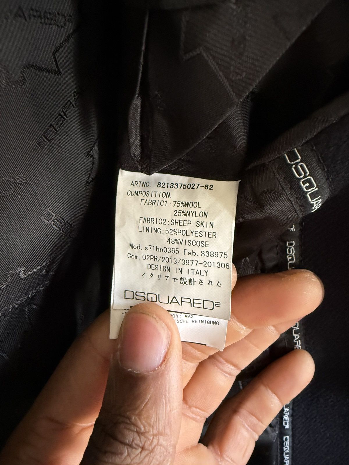 Dirk Bikkembergs Dirk Bikkembergs Lambskin Jacket Size US M / EU 48-50 / 2 - 6 Thumbnail