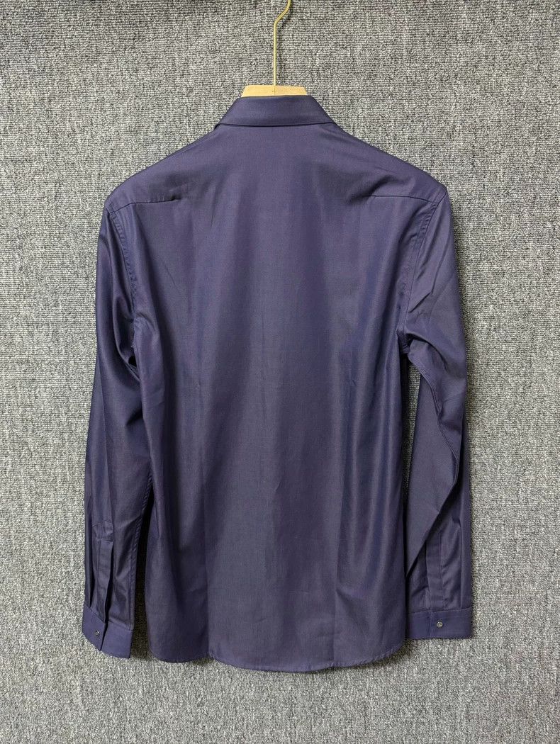 Dior Dior Classic CD letter button denim long-sleeved shirt 2501 Size US M / EU 48-50 / 2 - 2 Thumbnail