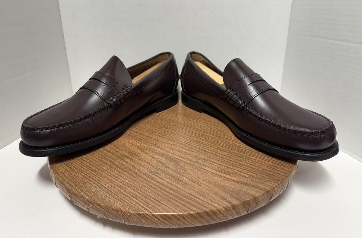 Sebago Sebago Men’s Classic Leather Dan Garnet Penny Loafer Shoes Size US 14 / EU 47 - 5 Thumbnail