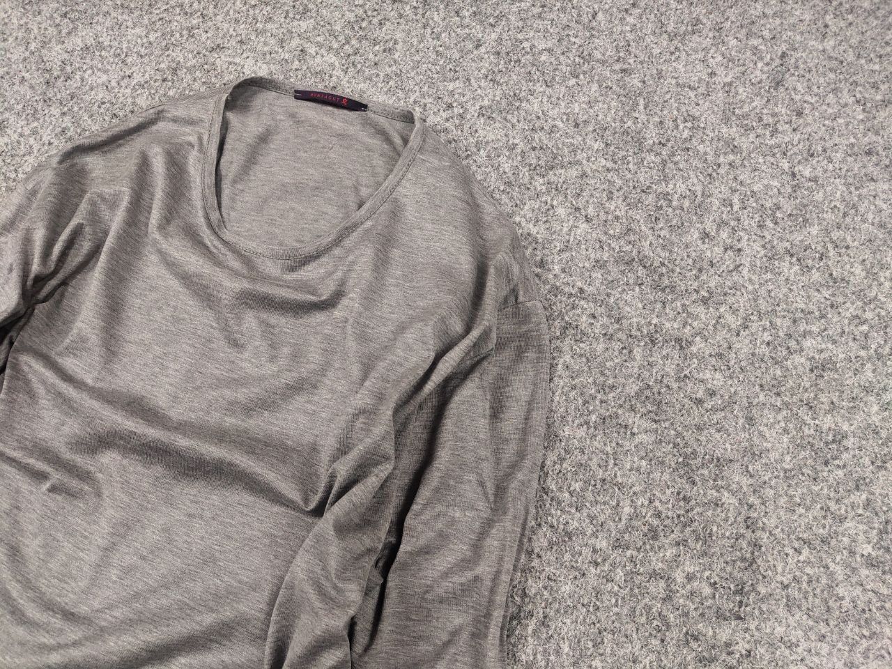 Montagut Maison Montagut Design Cotton Light Gray Long Sleeve Shirt Size US L / EU 52-54 / 3 - 4 Thumbnail