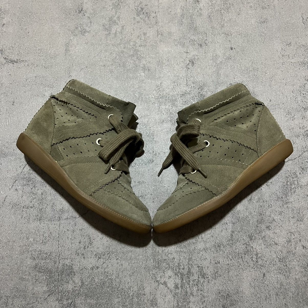 Isabel Marant Etoile Isabel Marant Étoile Bobby Wedge Sneakers Size US 7 / IT 37 - 2 Thumbnail