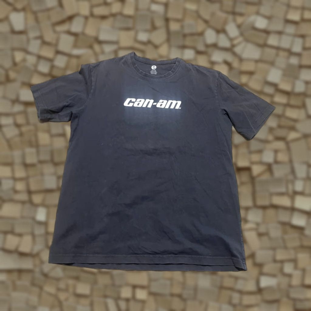Vintage Can-Am Shirt, T-Shirt, Men, XL, Black White, Crew Neck, Short Sleeve, Regular Fit, BRP Print Size US XL / EU 56 / 4 - 1 Thumbnail