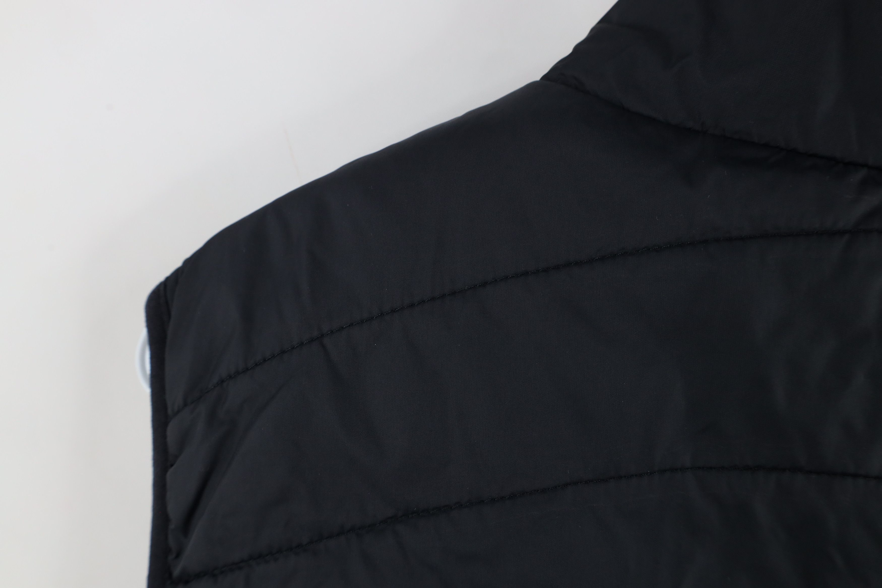 Lands' End × Vintage Vintage Lands End Blank Full Zip Puffer Vest Jacket Black Size M / US 6-8 / IT 42-44 - 11 Thumbnail