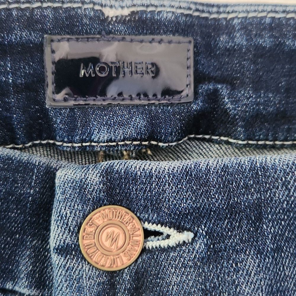 MOTHER MOTHER | The Looker Skinny Jeans Here Kitty Wash Sz 31 Size 31" - 6 Thumbnail