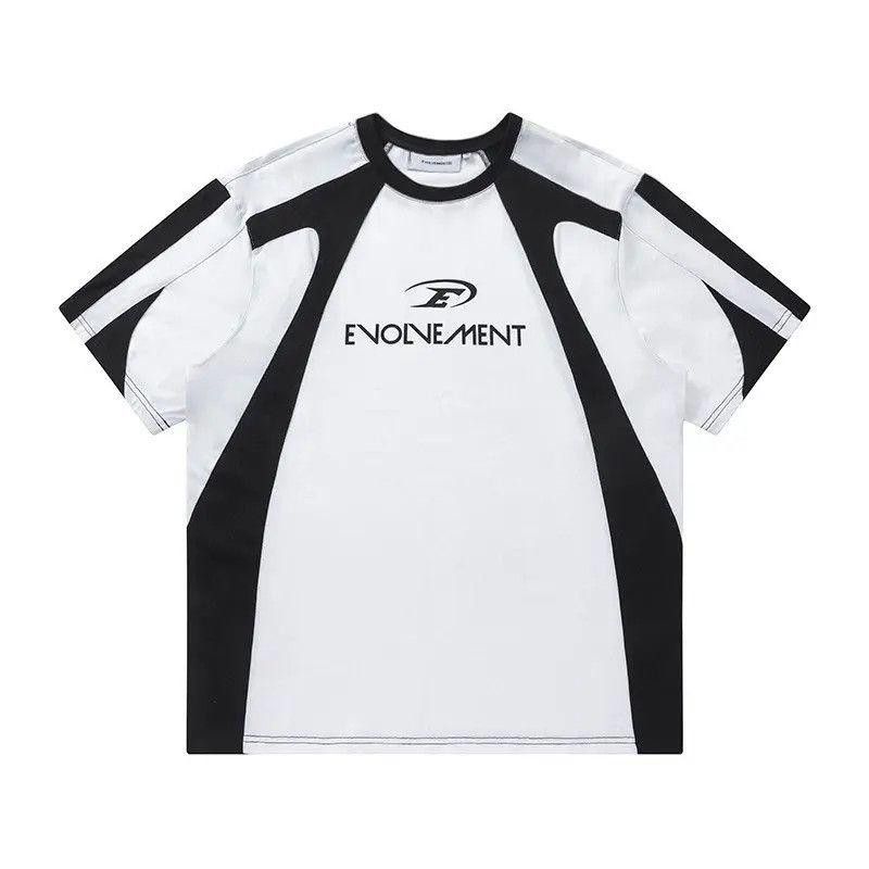 Other Striped Y2K Style Graphic T Shirt Size US L / EU 52-54 / 3 - 1 Thumbnail