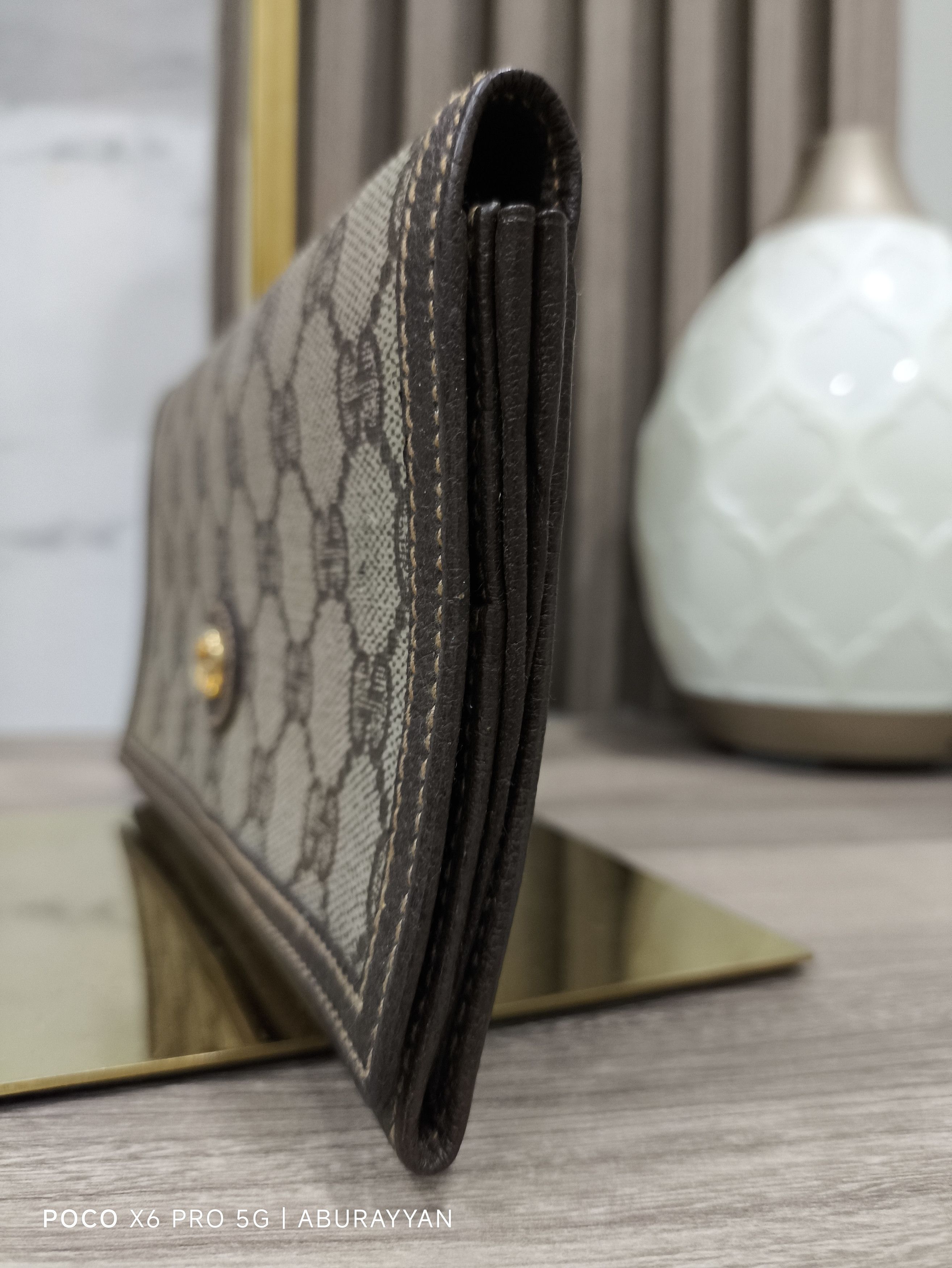 Gucci Gucci GG Monogram Long Beige Wallet Size ONE SIZE - 2 Thumbnail