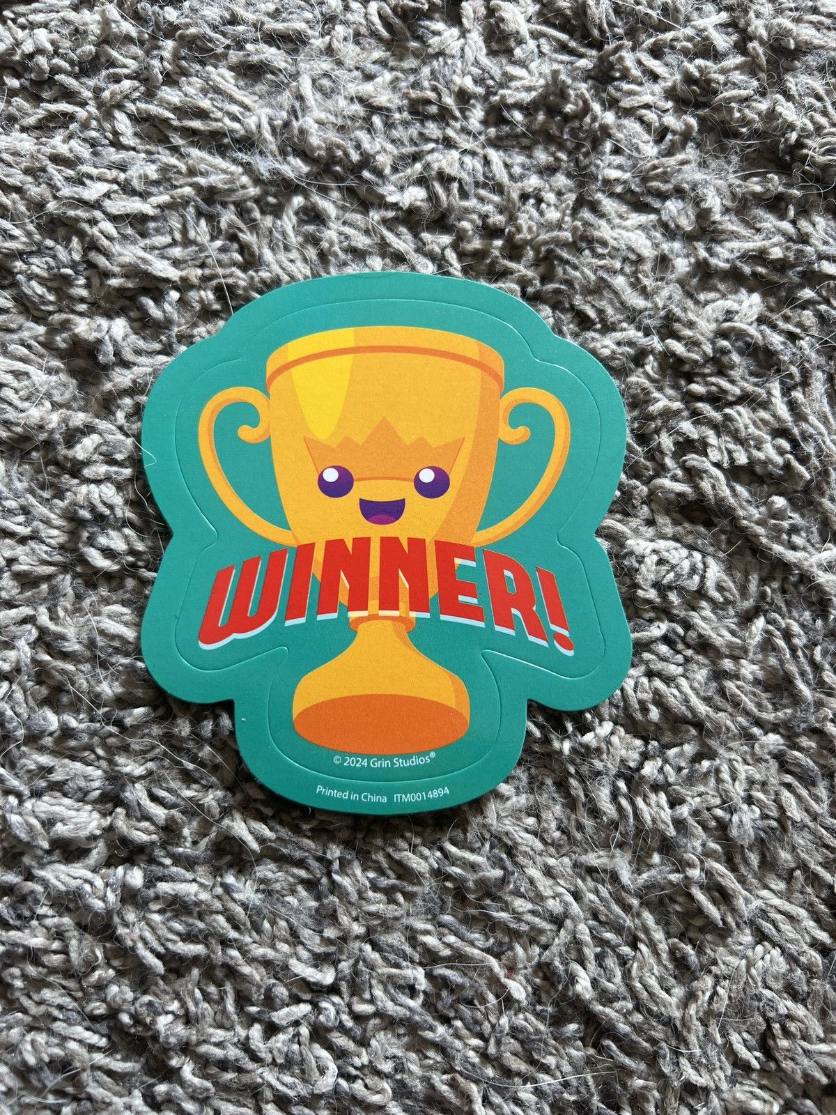 Hypebeast 2024 Grin Studios Winner! Sticker Size ONE SIZE - 1 Thumbnail