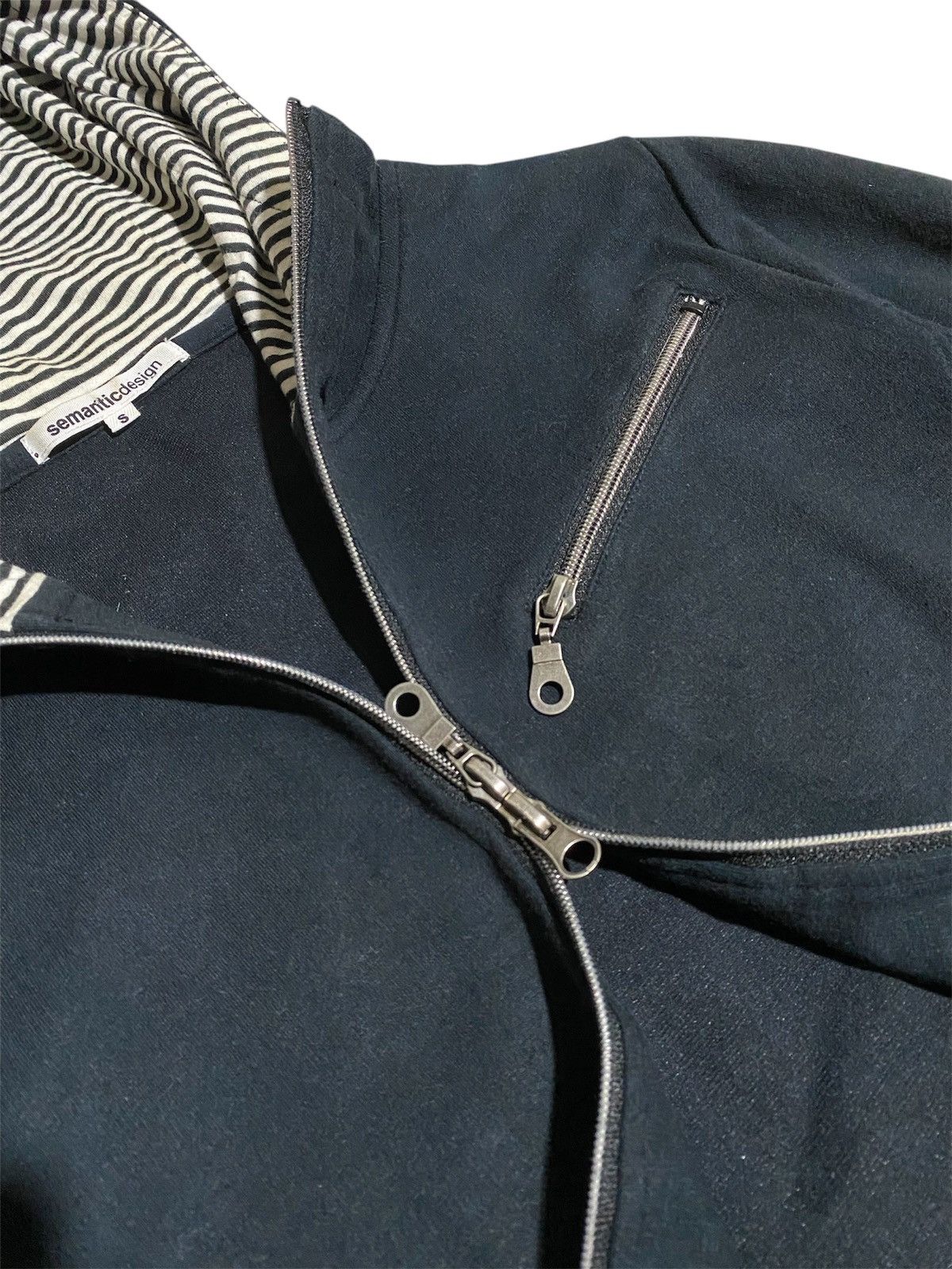 semanticdesign 2000s semantic design multi zipper hoodie - ifsixwasnie lgb Size US S / EU 44-46 / 1 - 4 Thumbnail