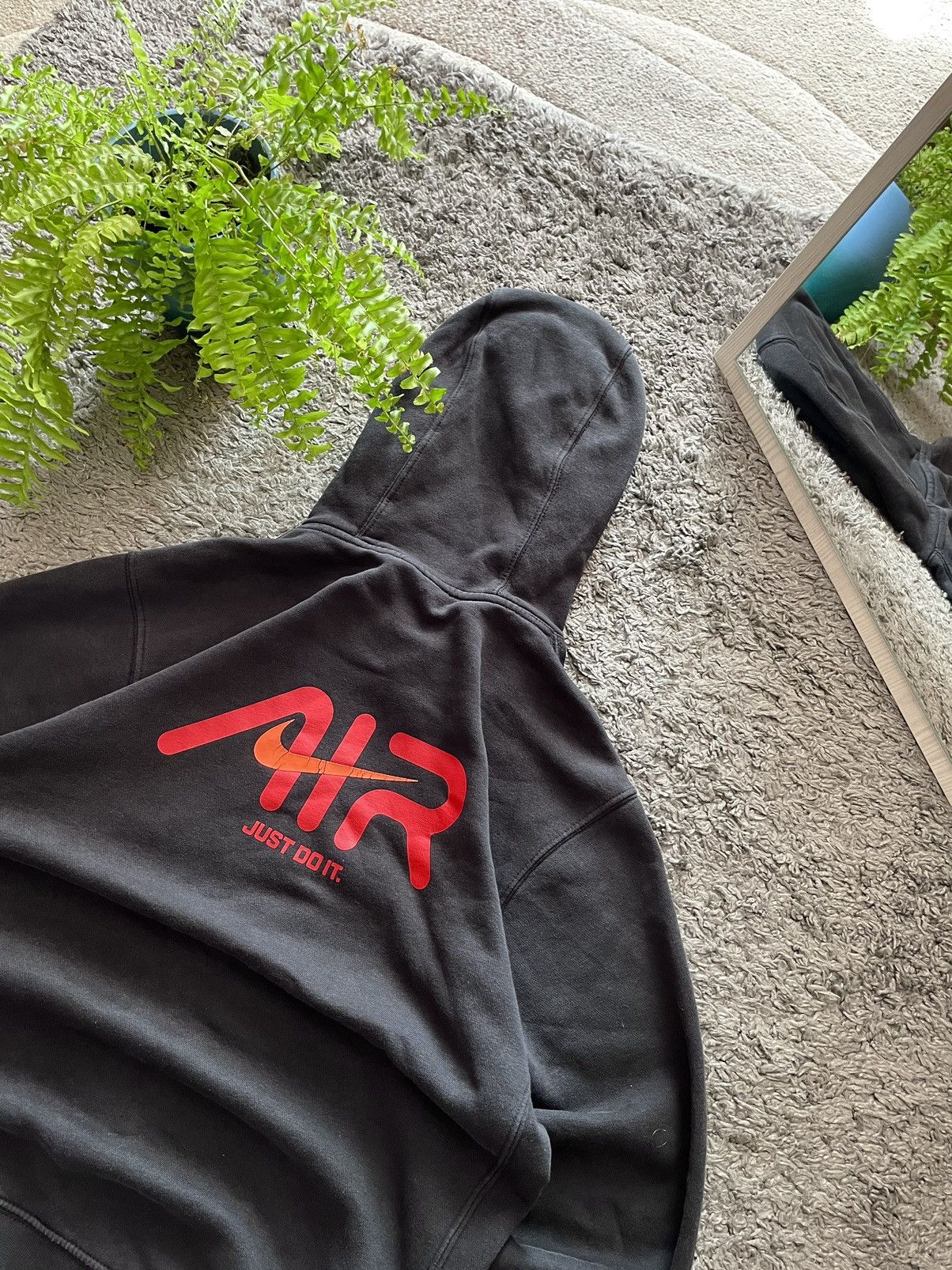Nike × Vintage Nike Hoodie Streetwear Vintage Big Logo Swoosh Rare Size US M / EU 48-50 / 2 - 4 Thumbnail