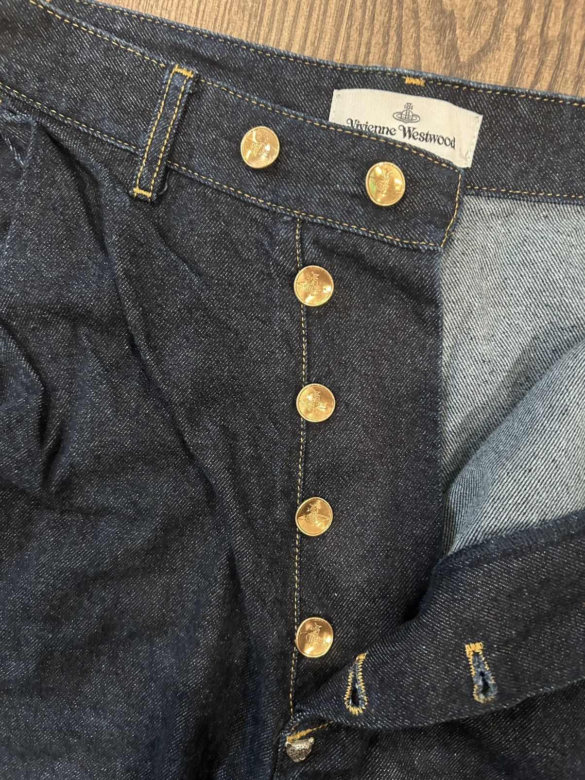 Vivienne Westwood Vivienne Westwood Asymmetric Jeans Size US 34 / EU 50 - 6 Thumbnail