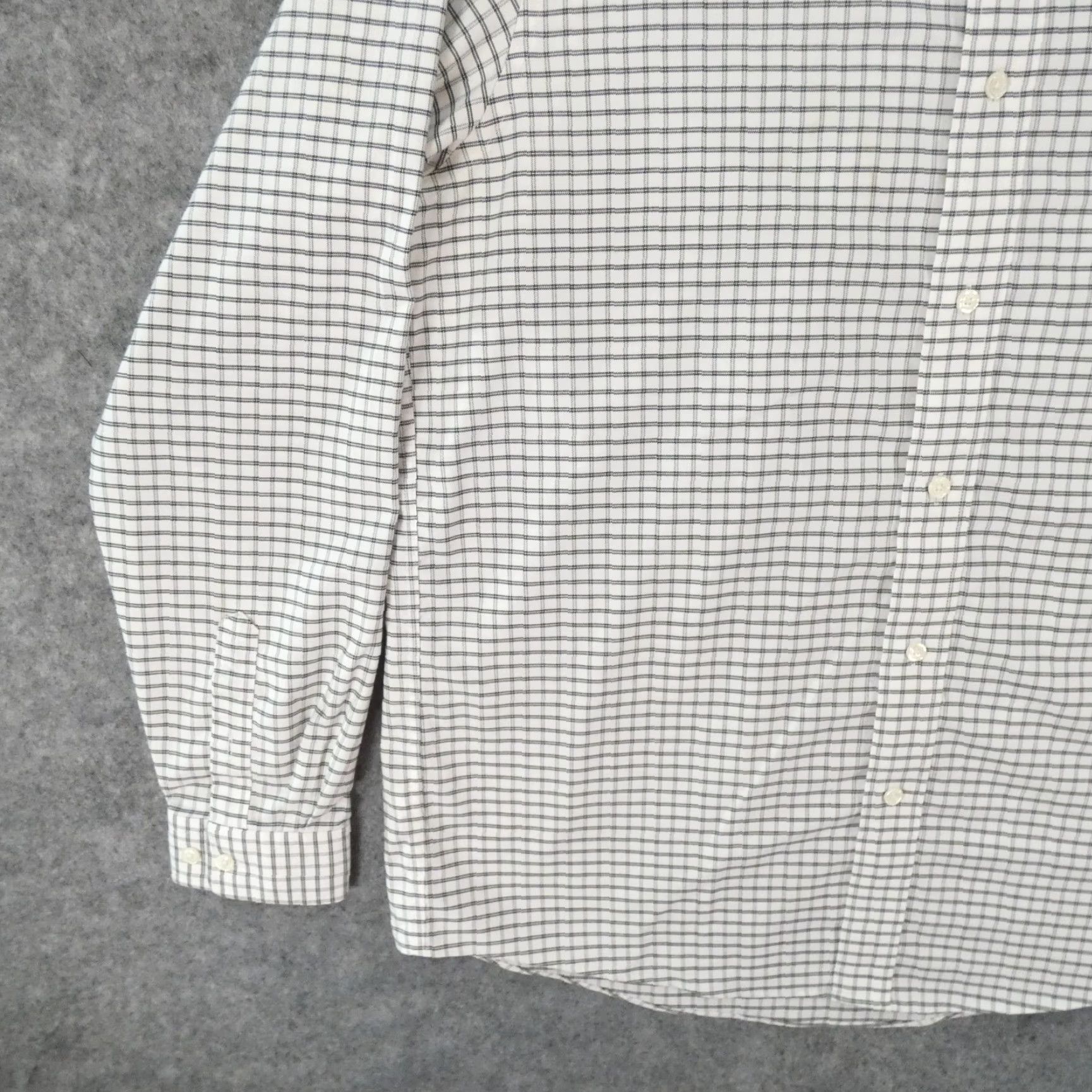 Eddie Bauer Eddie Bauer Shirt Mens Large L Long Sleeve Button Up Green White Check Size US L / EU 52-54 / 3 - 4 Thumbnail