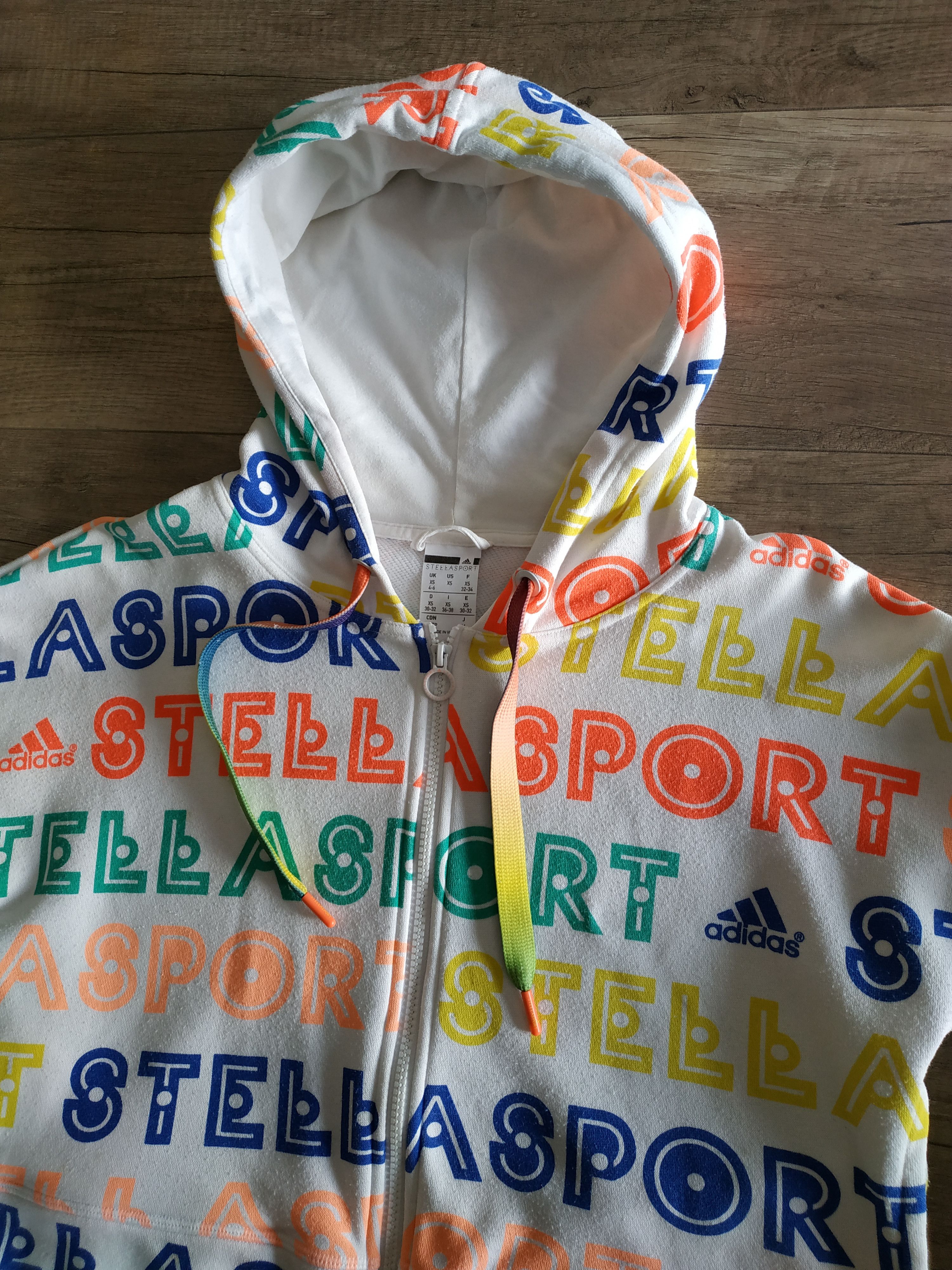 Adidas × Stella McCartney Adidas x Stella McCartney Women's Full Zip Hoodie, s. XS Size XS / US 0-2 / IT 36-38 - 3 Thumbnail