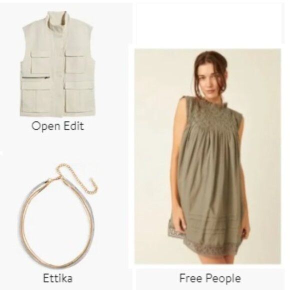 Free People Free People Shea Solid Mini Dress Size S / US 4 / IT 40 - 4 Thumbnail