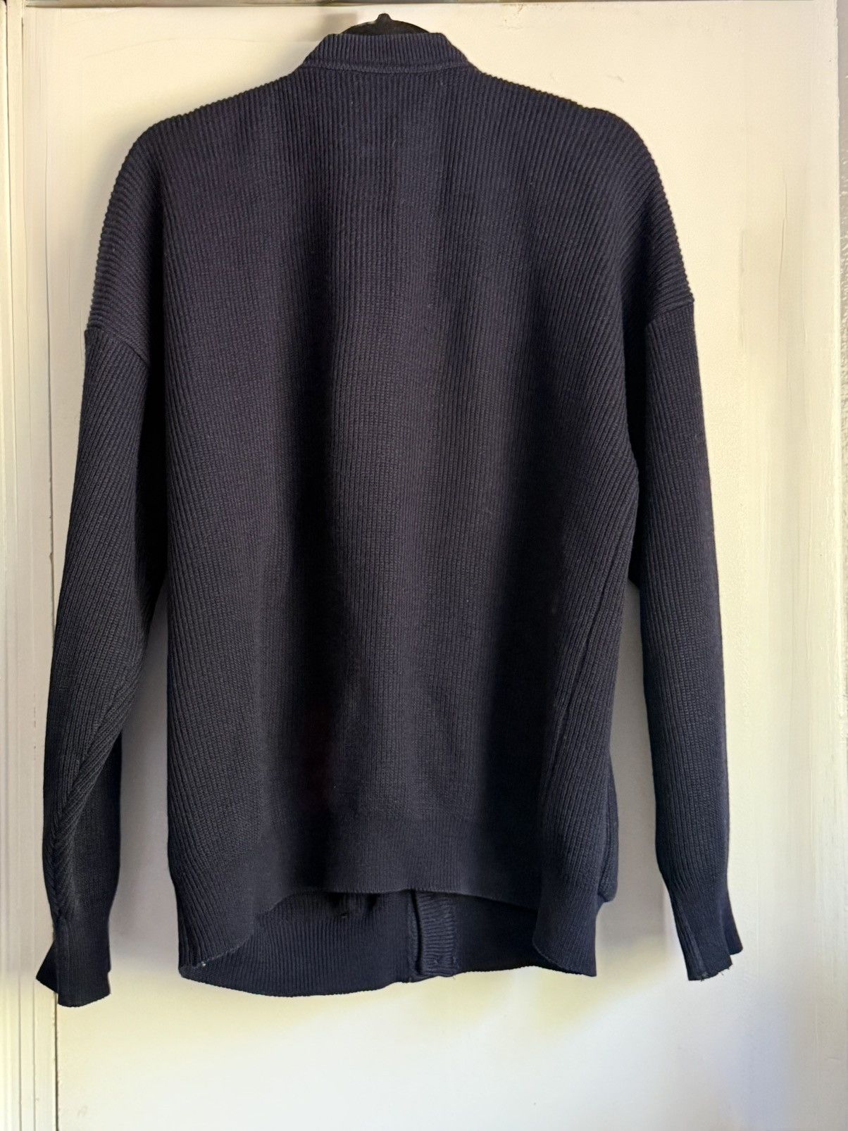 Lacoste VTG Chemise Lacoste Made in France Navy Cardigan Size US M / EU 48-50 / 2 - 9 Thumbnail
