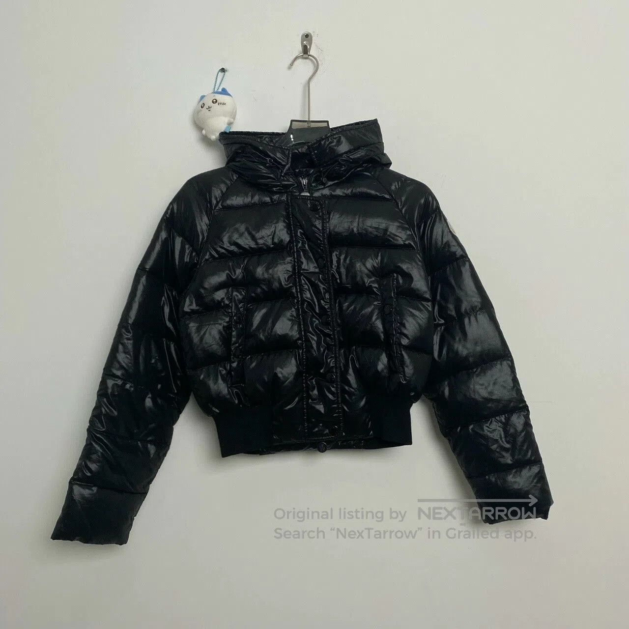 Moncler Moncler Shiny Hooded Down Jacket. Size US XS / EU 42 / 0 - 1 Thumbnail