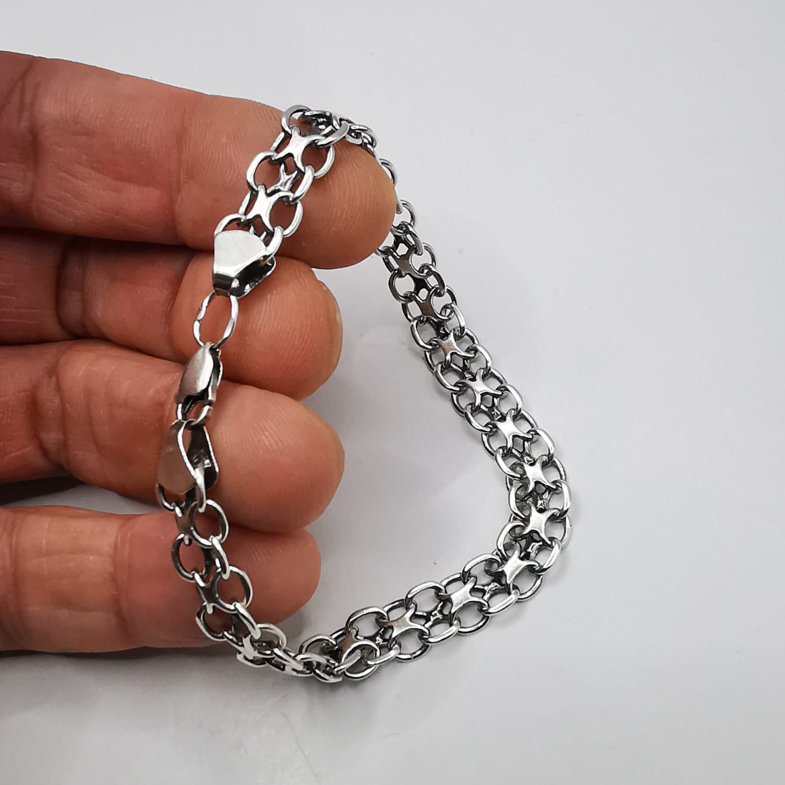 Vintage Vintage Bracelet Jewelry,925 Sterling Silver seal, 11,25g Size ONE SIZE - 5 Thumbnail