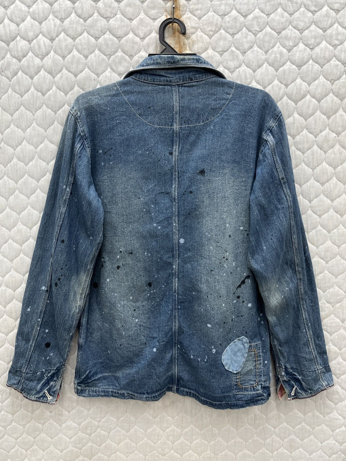 KOJIMA GENES 🔥🔥🔥ARCHIVE M2 SQUARED DENIM CHORE JACKET Size M / US 6-8 / IT 42-44 - 6 Thumbnail