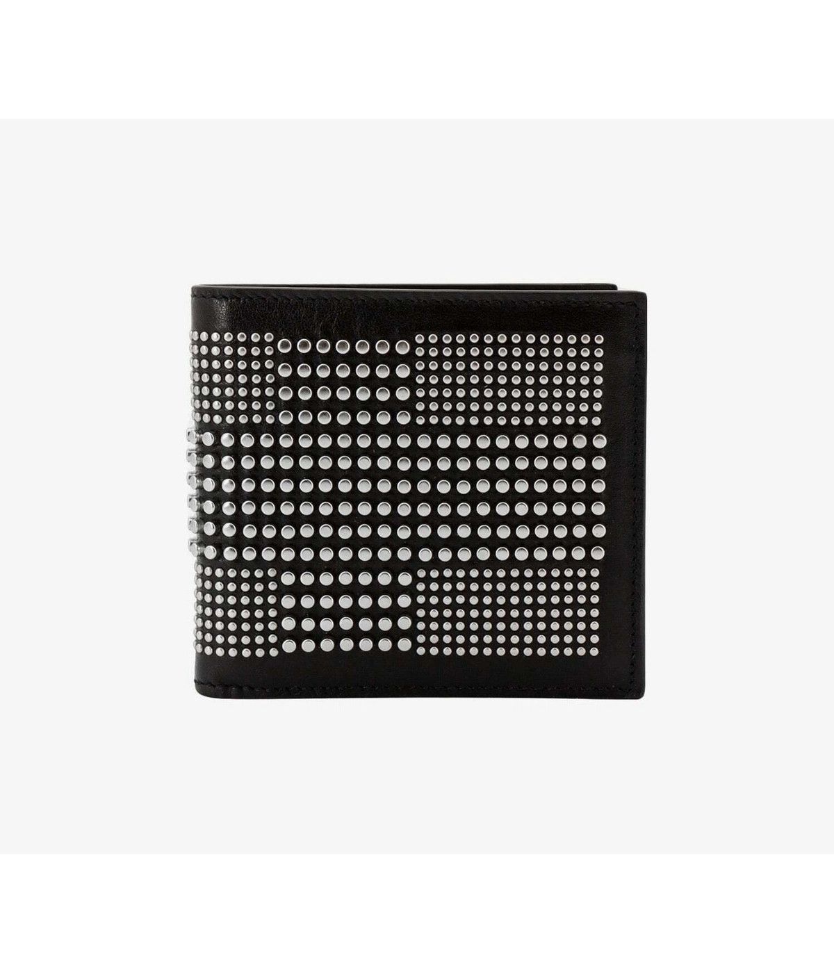 Alexander McQueen ALEXANDER MCQUEEN studded black leather bifold wallet q Size ONE SIZE - 1 Thumbnail