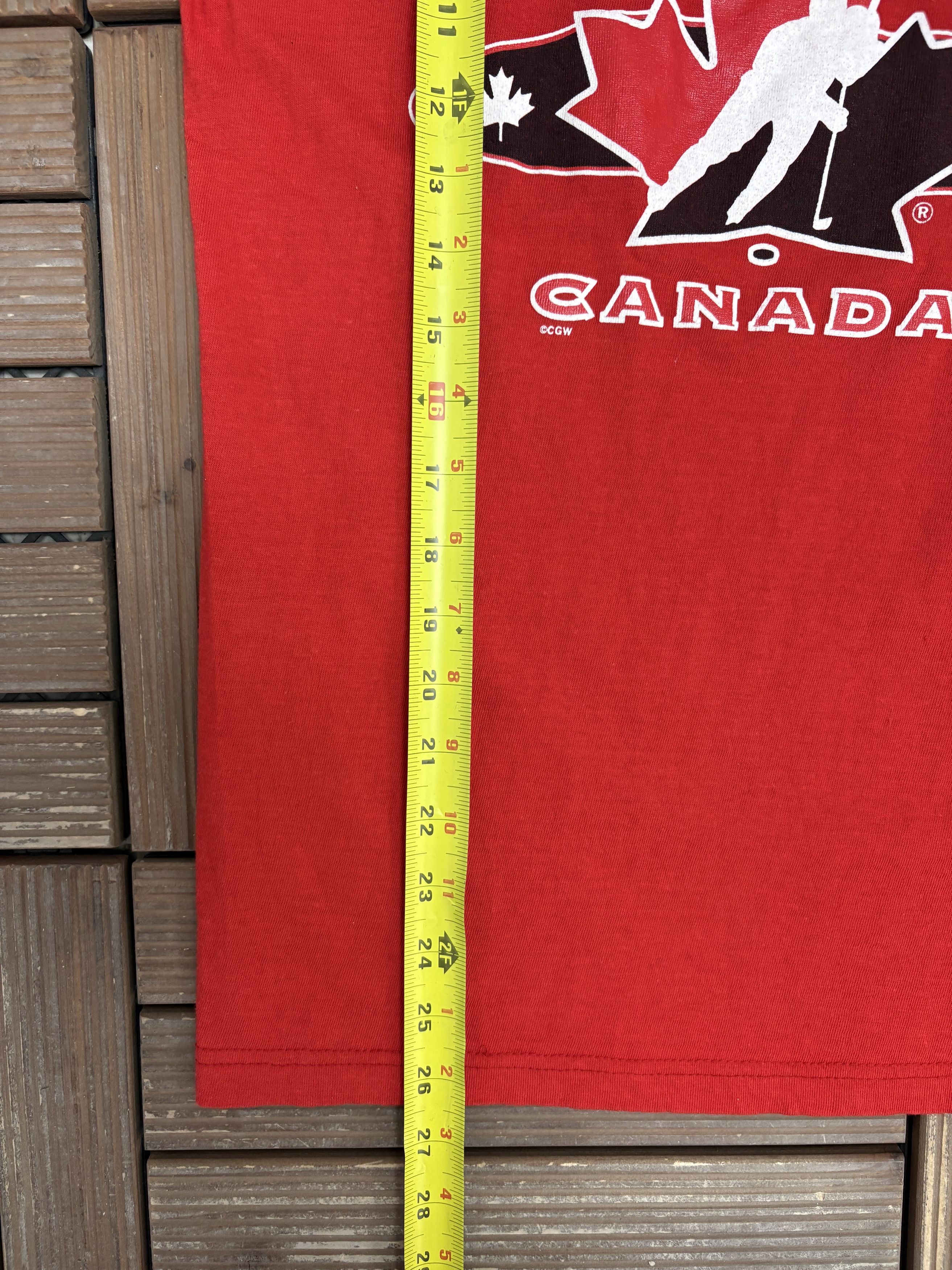 Vintage Team Canada Hockey Vintage T-Shirt Tee Size US S / EU 44-46 / 1 - 7 Thumbnail