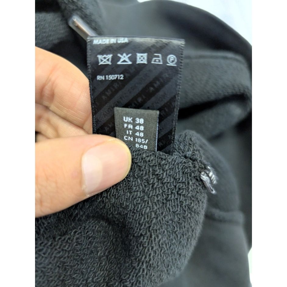 Amiri o1rshd1 Spot Tie-Dye Hoodie in Black Size US M / EU 48-50 / 2 - 16 Thumbnail