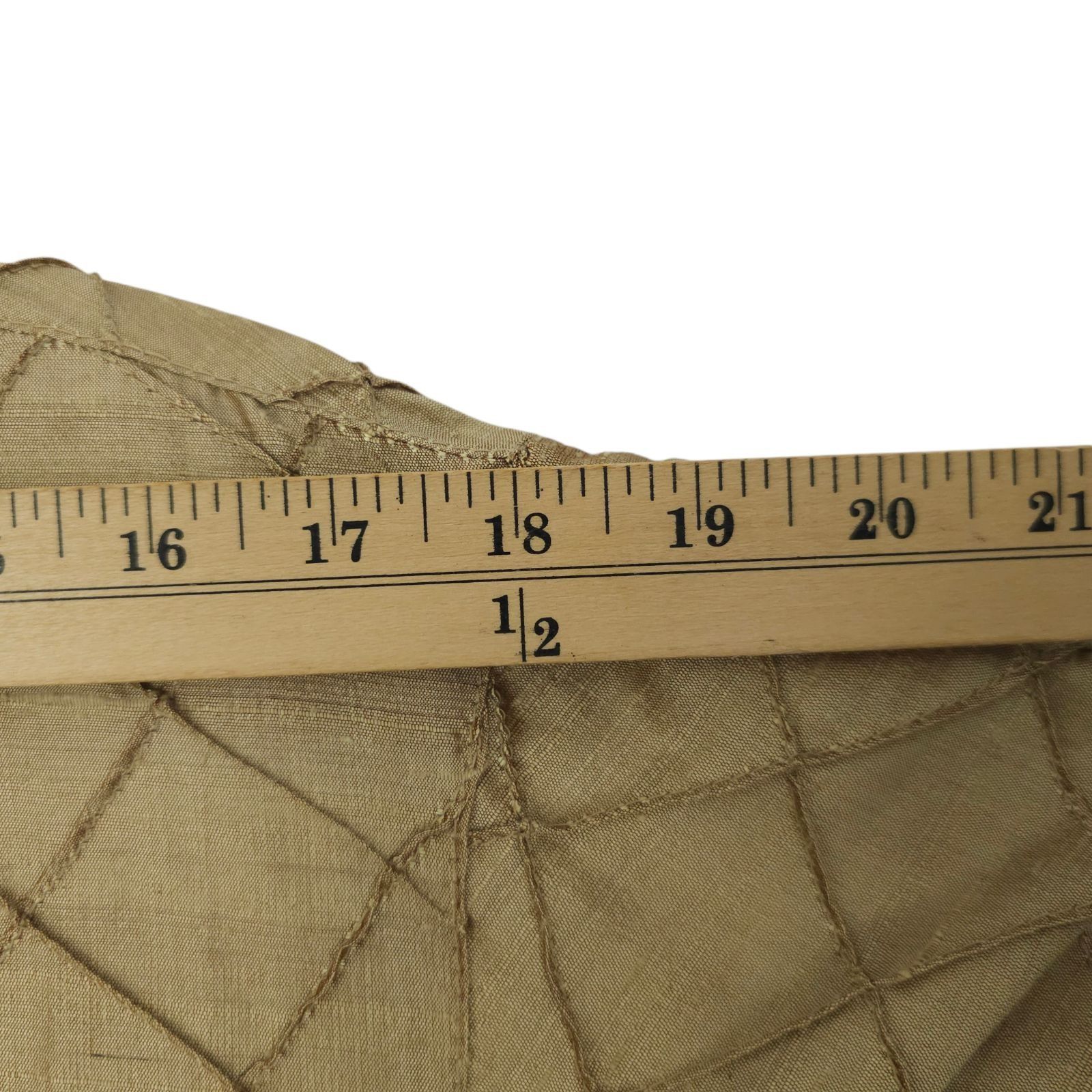Other Yak Magik Jacket L Gold Metallic Vtg Diamond Pintuck Quilted Size L / US 10 / IT 46 - 18 Thumbnail