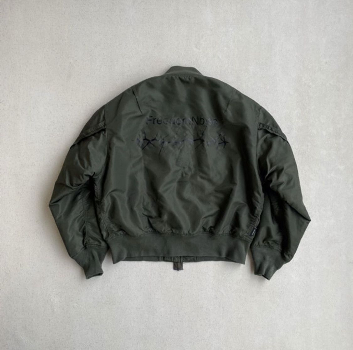 GU × Undercover Gu undercover “Freedom Noise” Bomber jacket Size US S / EU 44-46 / 1 - 1 Thumbnail