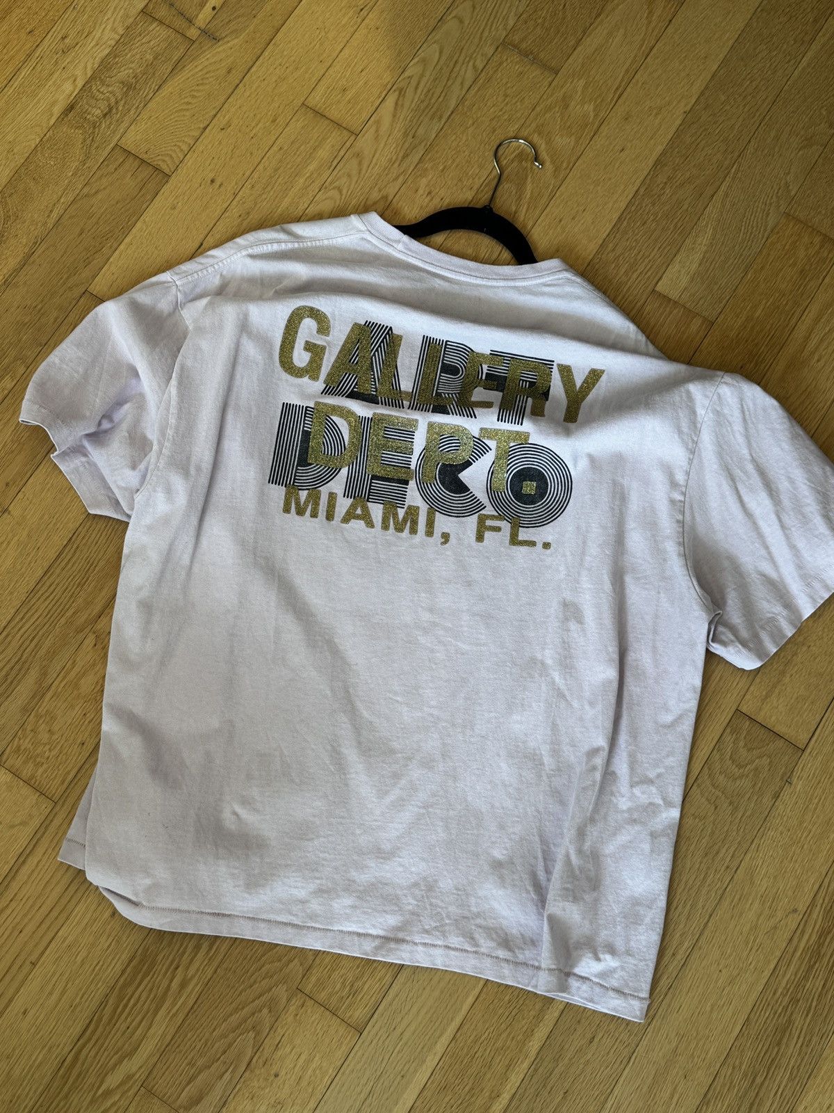 Gallery Dept. Gallery Dept Art Deco Miami Tee Purple 2XL Size US XXL / EU 58 / 5 - 2 Thumbnail