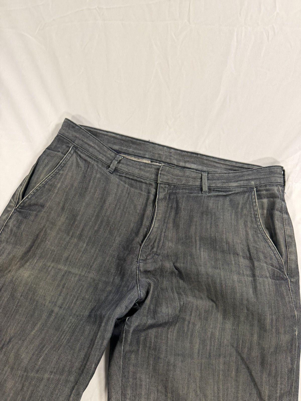 Lanvin Lanvin X Acne Studios SS09 Grey Selvedge Denim 35x29 Rare Size US 35 - 2 Thumbnail