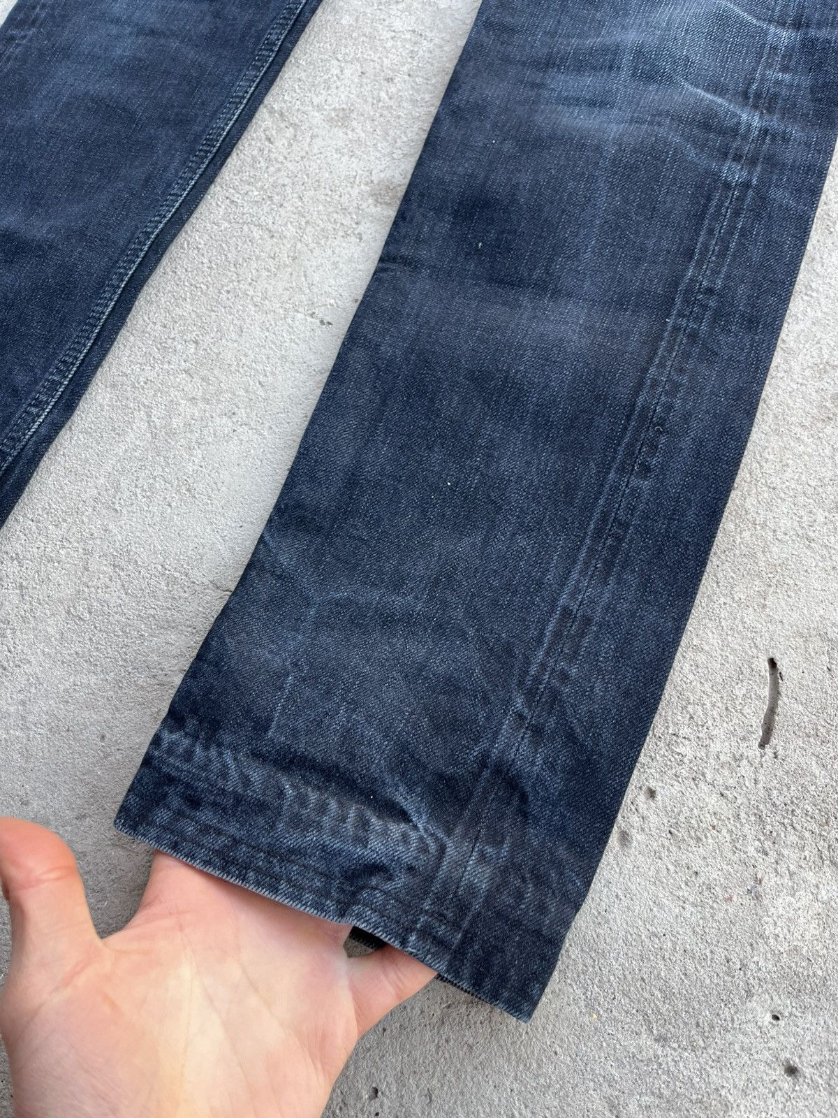 Big John × Japanese Brand Big John Vintage Japan Selvedge Denim Pants Slim Fit Jeans Size US 30 / EU 46 - 12 Thumbnail