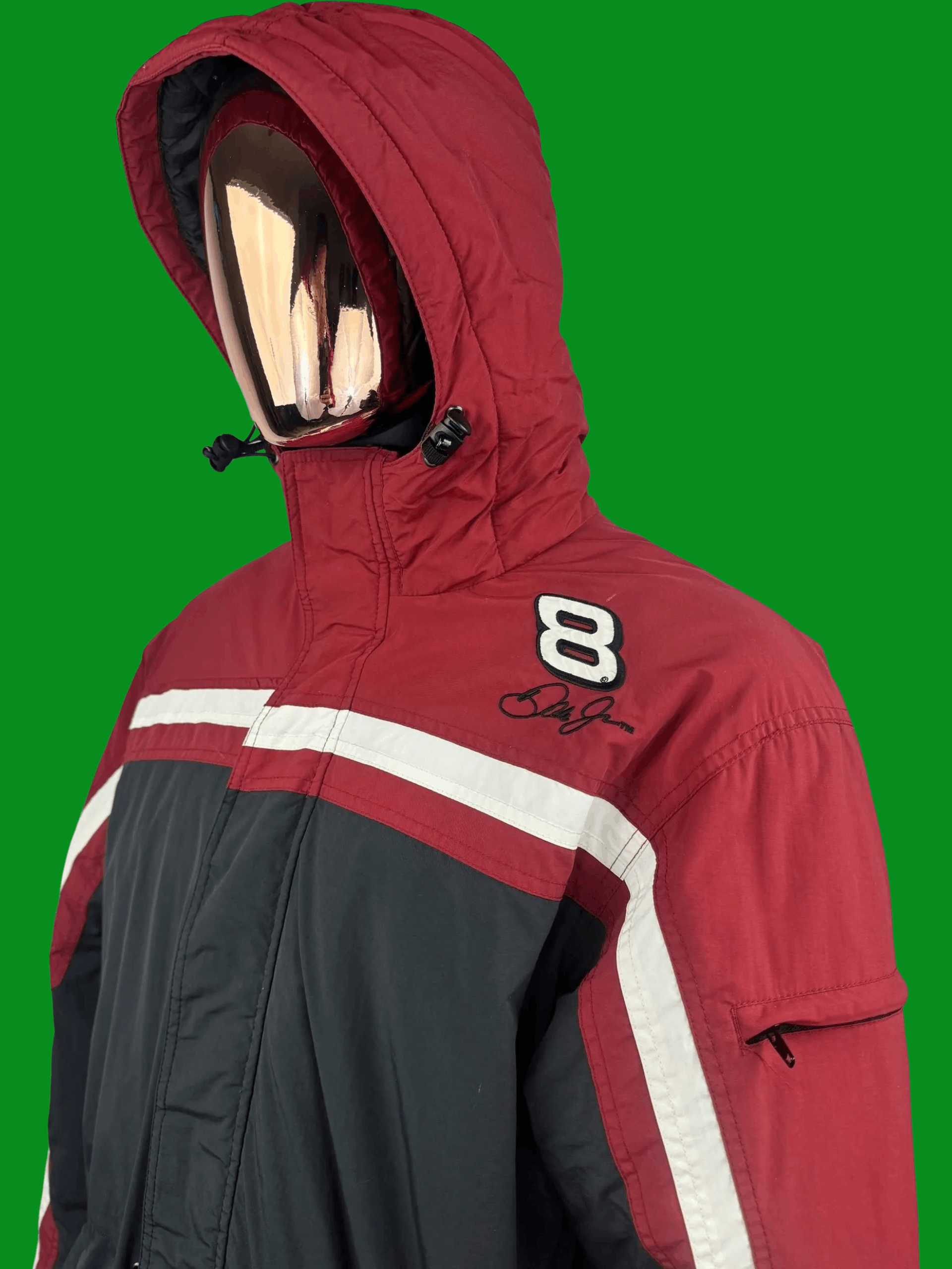 Chase Authentics VTG Chase Authentics" Dale Earnhardt Jr. #8 Budweiser Parka Size US L / EU 52-54 / 3 - 1 Thumbnail