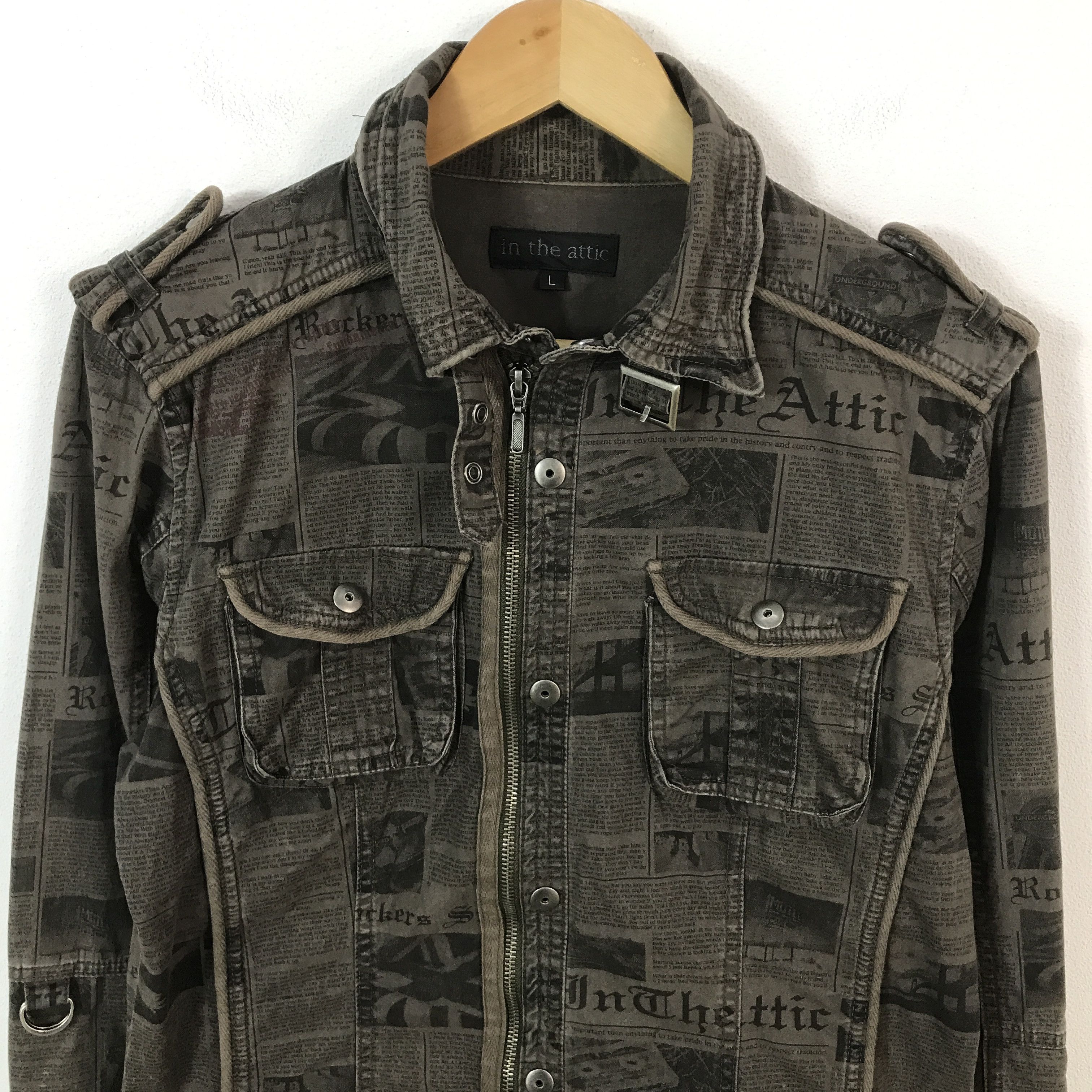 In The Attic In The Attic Full Design Ifsixwasnine Design jacket Size US L / EU 52-54 / 3 - 3 Thumbnail