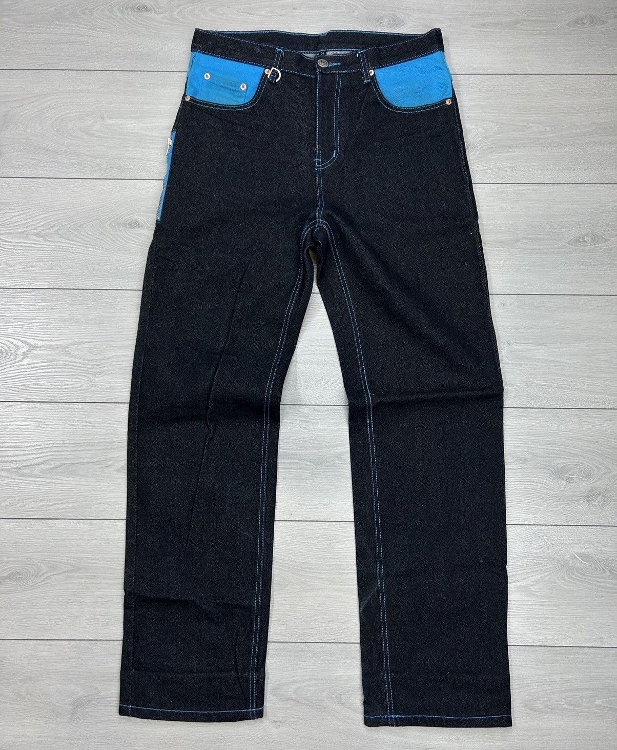 Vintage New York Yankees Jeans custom size 34 Size US 34 / EU 50 - 5 Thumbnail