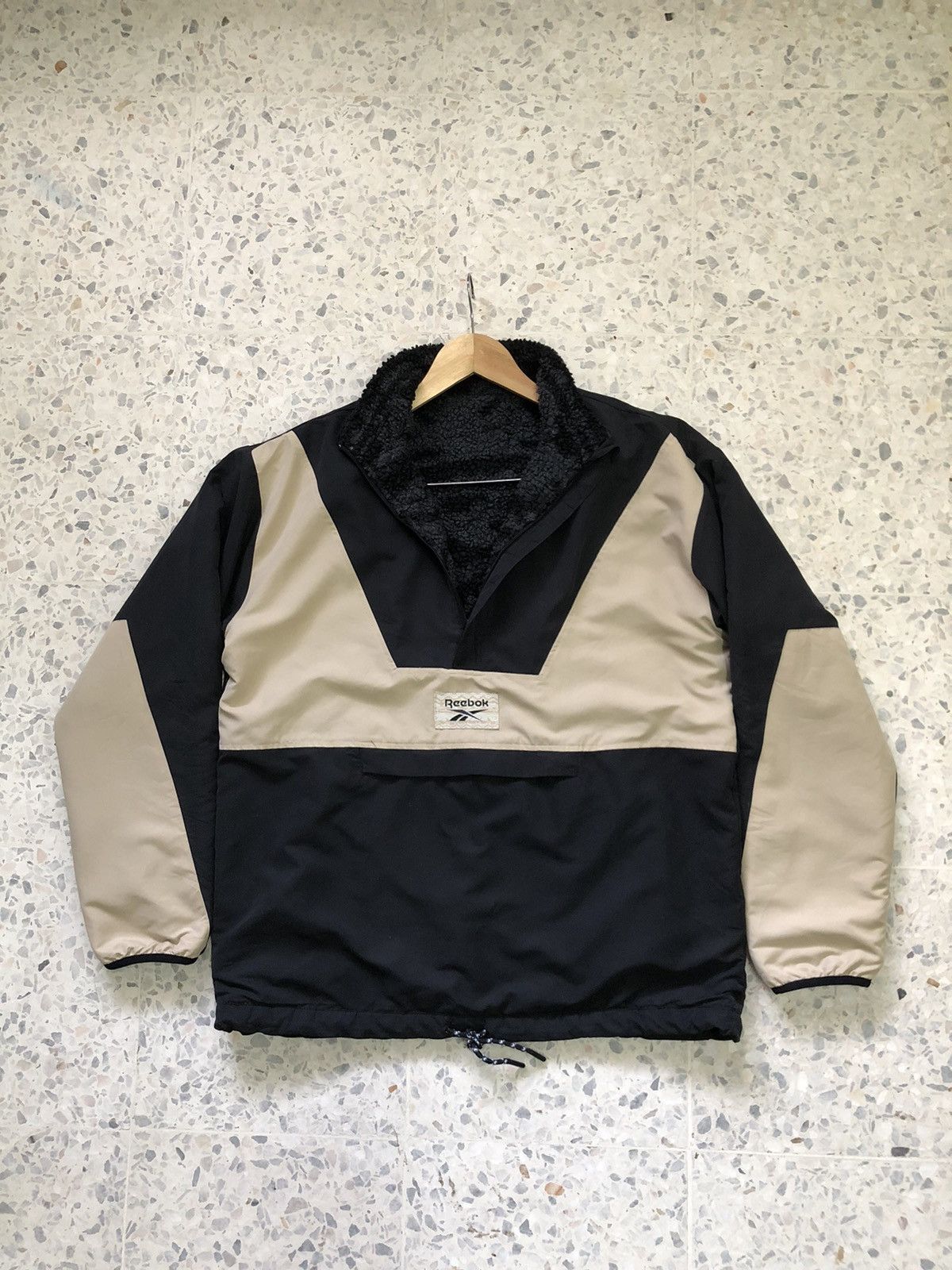 Reebok Vintage Y2K Reebok Reversible Fleece Sherpa Half Zip Jacket Size US XL / EU 56 / 4 - 3 Thumbnail