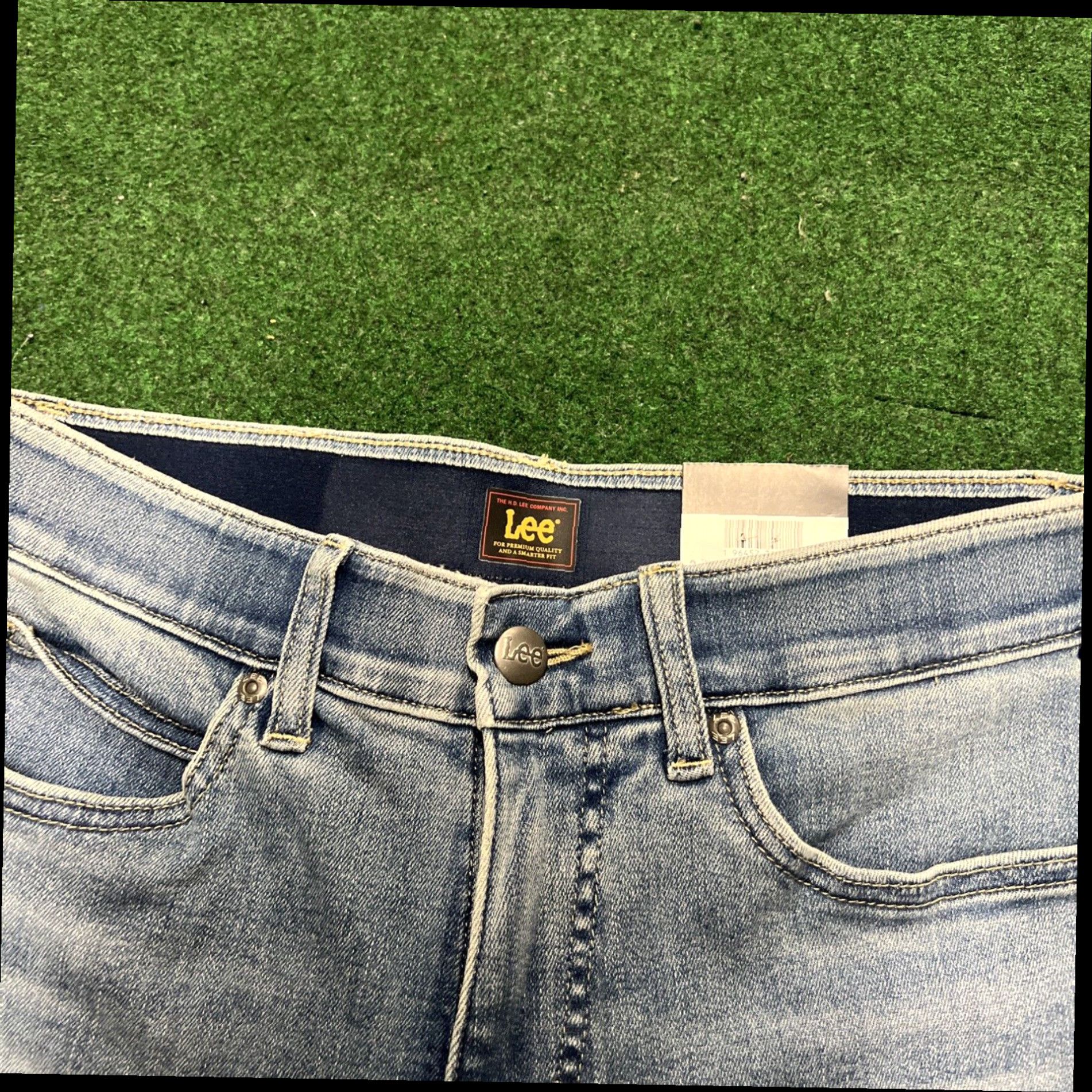 Lee NEW Lee Women Size 6 M Regular Fit Mid Rise Paradise Dream Blue Jeans Size 28" / US 6 / IT 42 - 5 Thumbnail