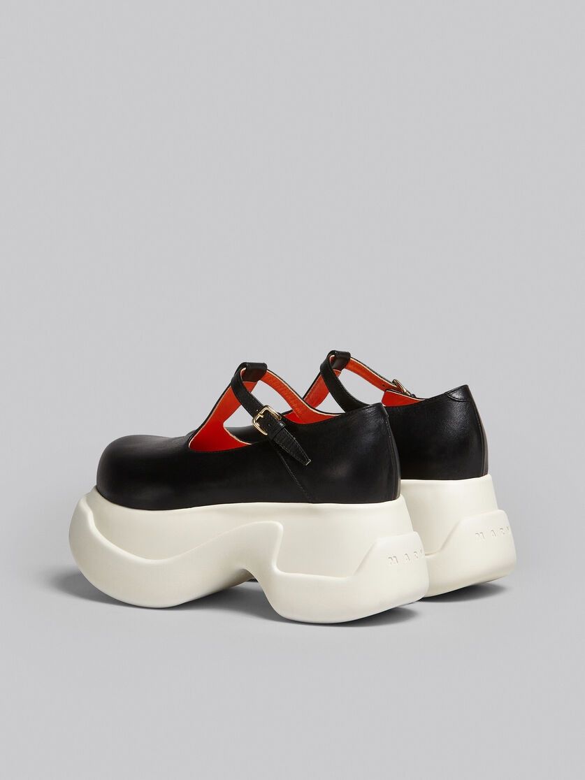 Marni o1y1025 Leather Loafers in Black Size US 8 / IT 38 - 3 Thumbnail