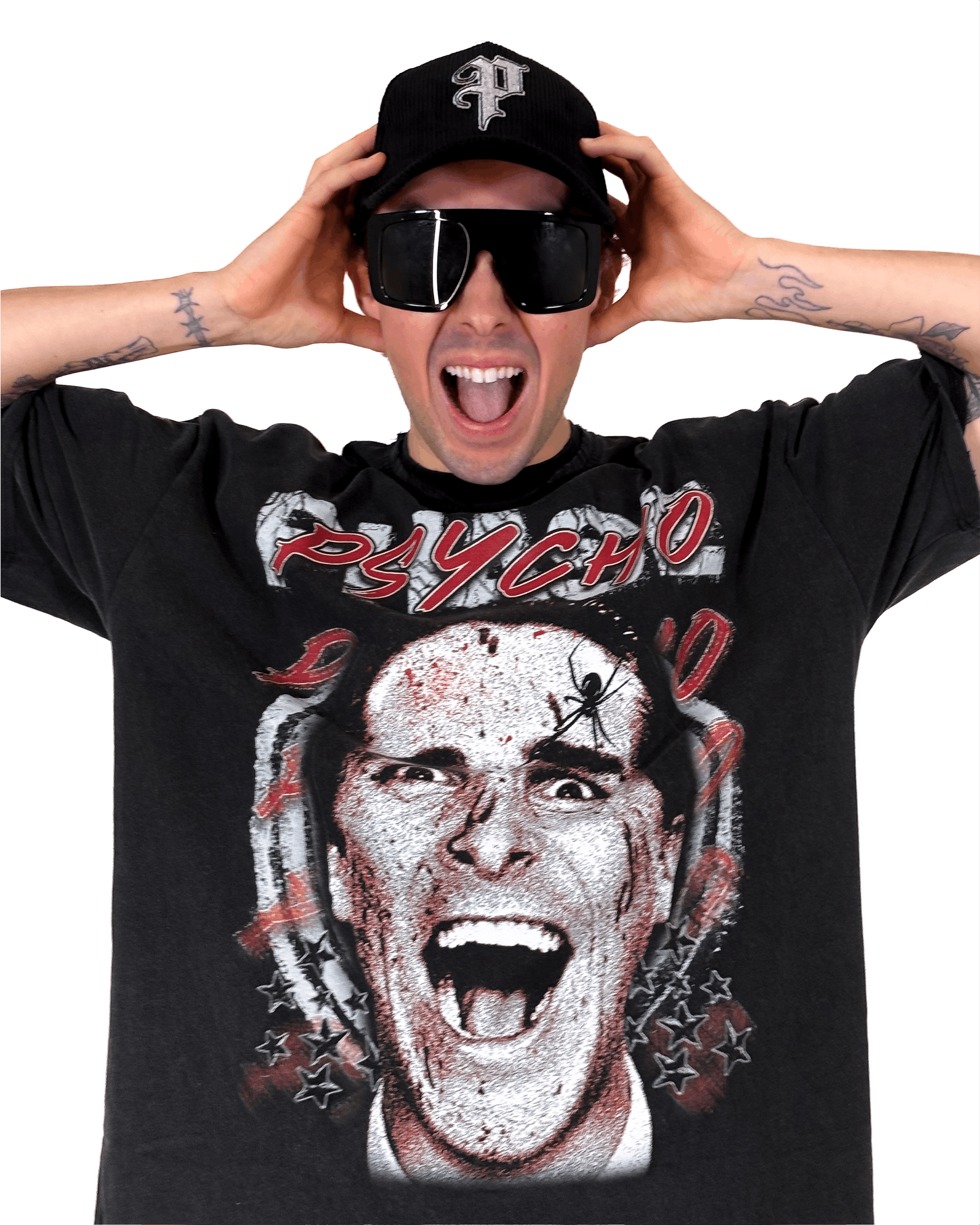 PHASE Garments Psycho T-Shirt Size Medium Size US M / EU 48-50 / 2 - 3 Thumbnail