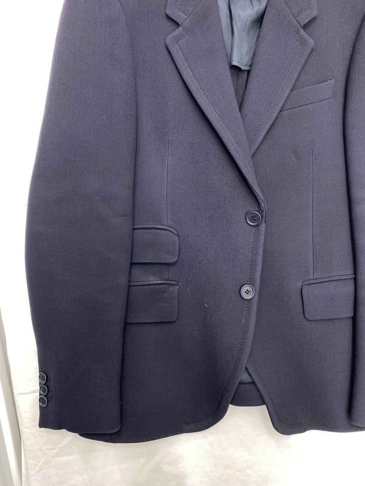 Prada Prada Navy Heavy Blazer Size 42R - 13 Thumbnail