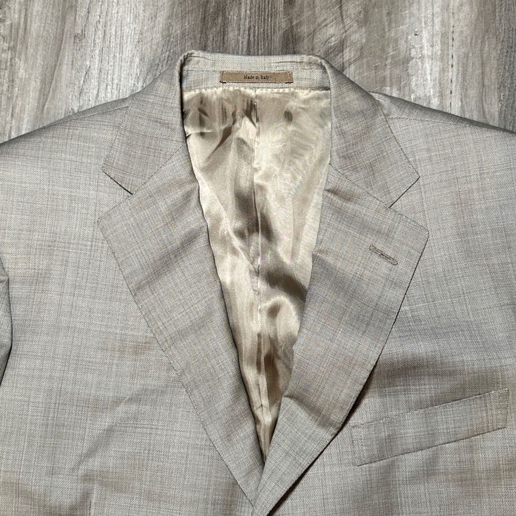 Ermenegildo Zegna Ermenegildo Zegna Traveller Micronsphere 3 Button Made in Italy Jacket 42L US Men Sport Coat Brown Wool Silk 90/10 Big & Tall Mens Size US XS / EU 42 / 0 - 5 Thumbnail