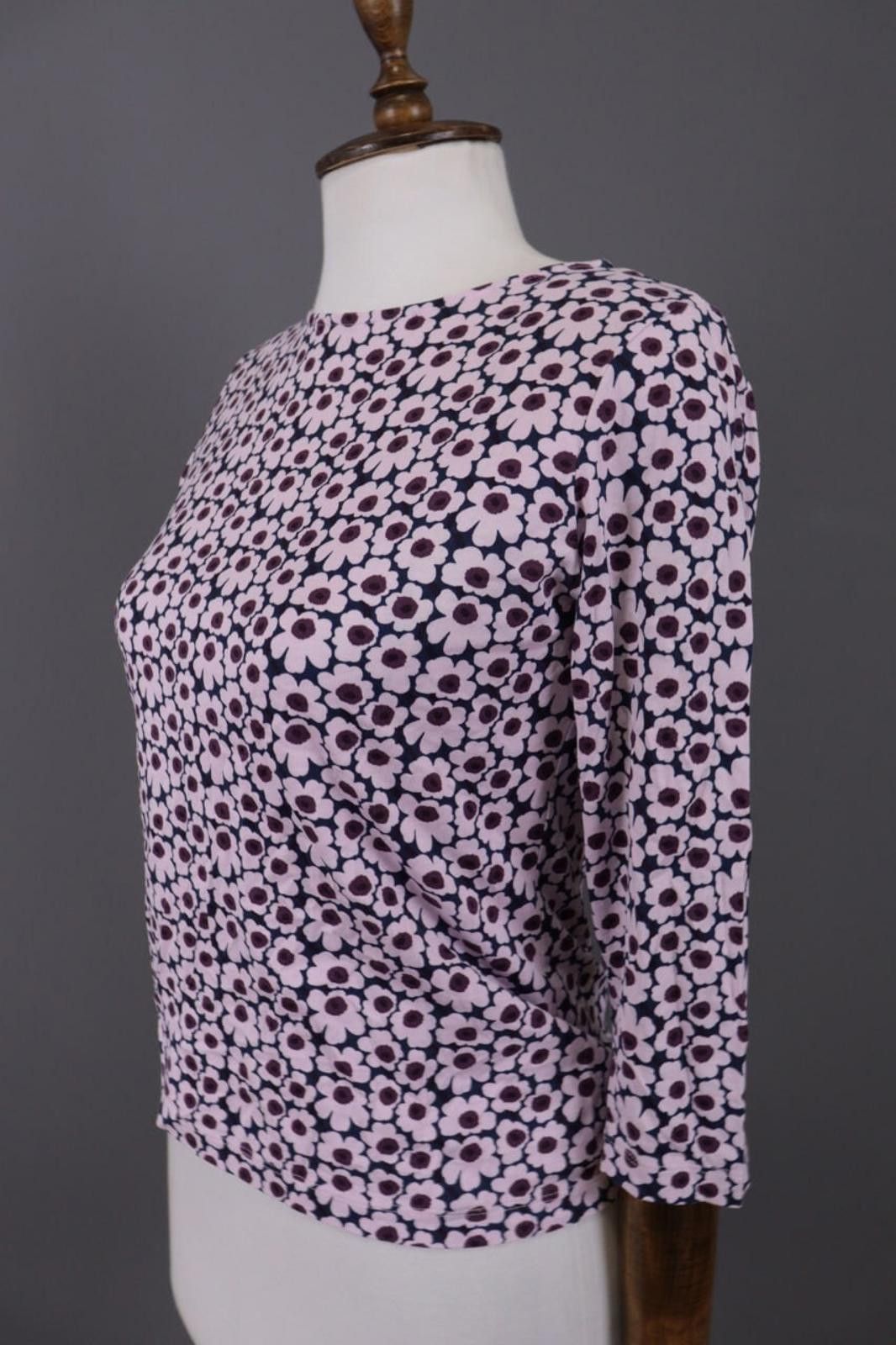 Marimekko Marimekko Multicolor Floral 3/4 Sleeve Blouse Shirt Size XS Size XS / US 0-2 / IT 36-38 - 5 Thumbnail