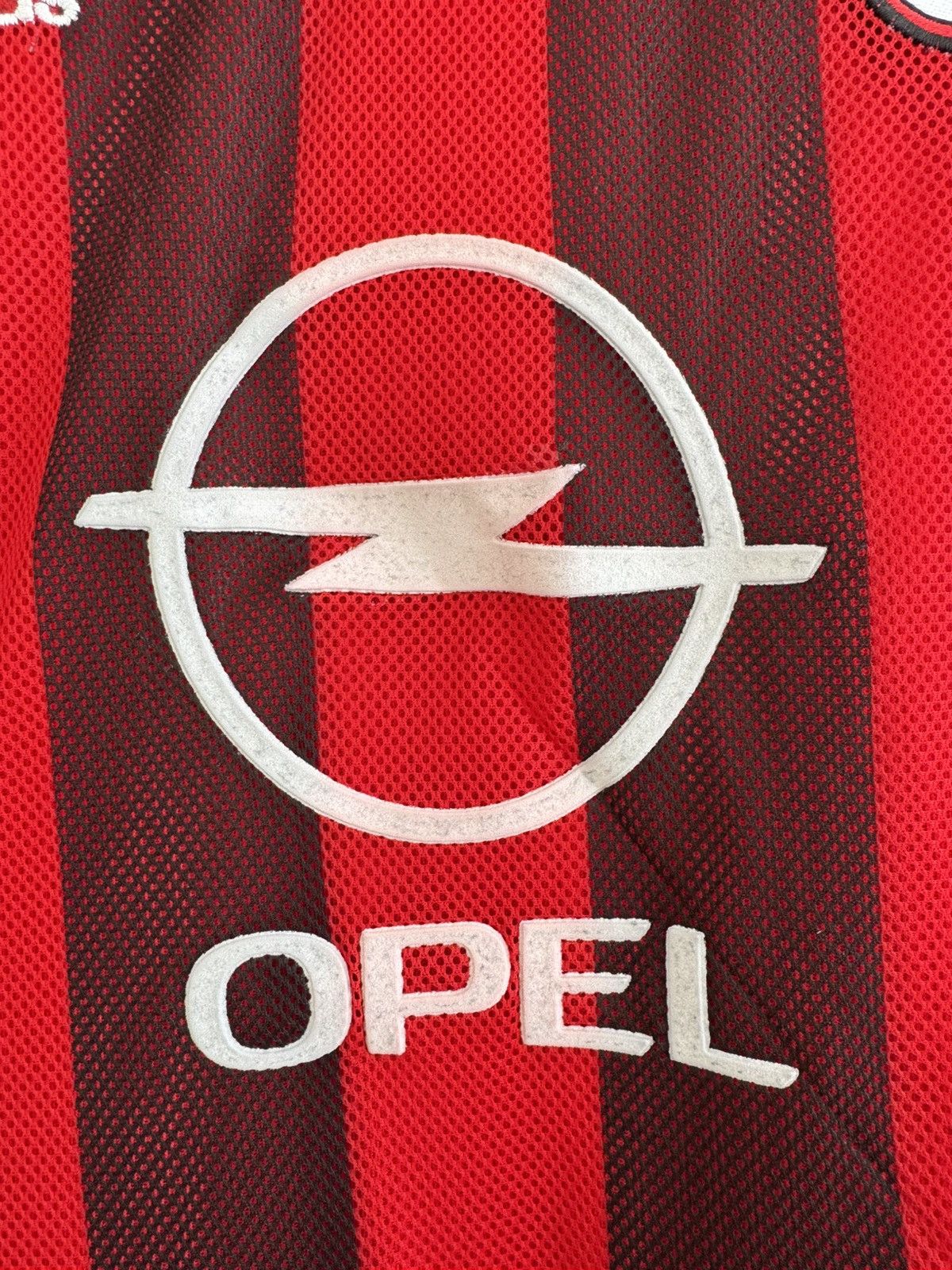 Adidas Vintage Seedorf #20 Milan 2002-2003 Home Soccer Jersey Shirt Size US M / EU 48-50 / 2 - 10 Thumbnail