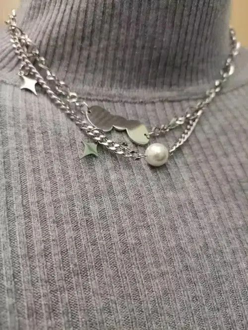 Other Punk Necklace Chain Choker Size ONE SIZE - 4 Thumbnail