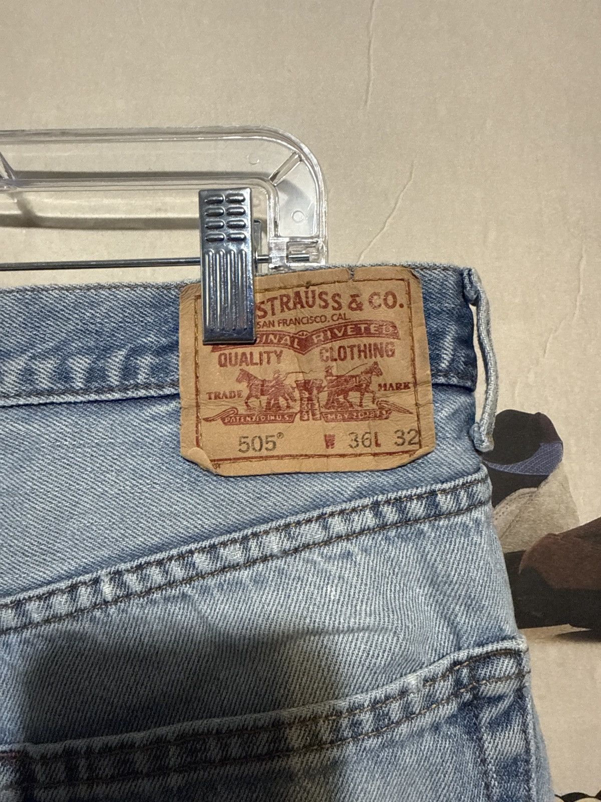 Levi's Vintage Clothing Vintage Levi 505 Size US 34 / EU 50 - 3 Thumbnail