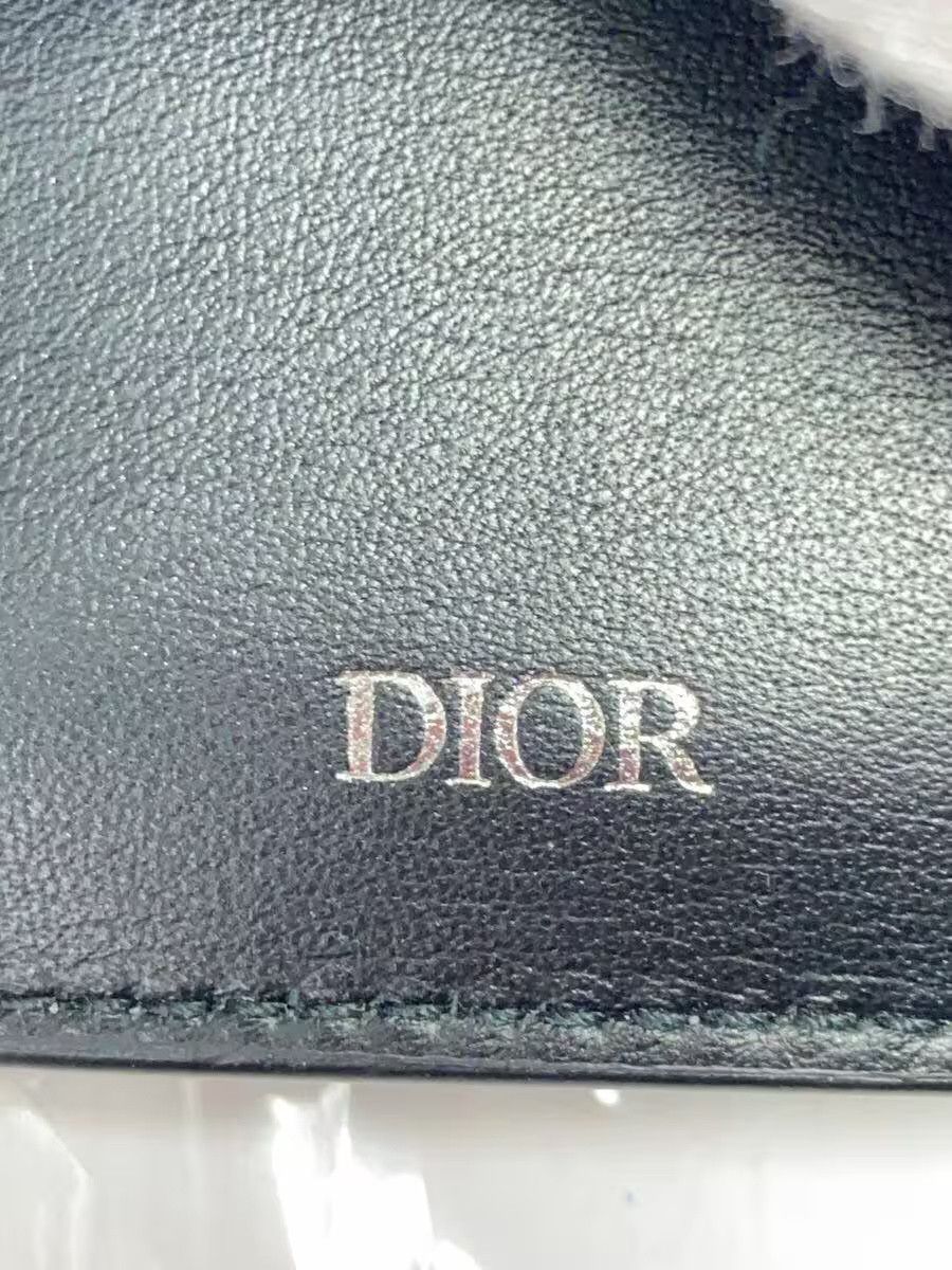 Dior Dior Leather Bi-Fold Wallet Black Size ONE SIZE - 3 Thumbnail