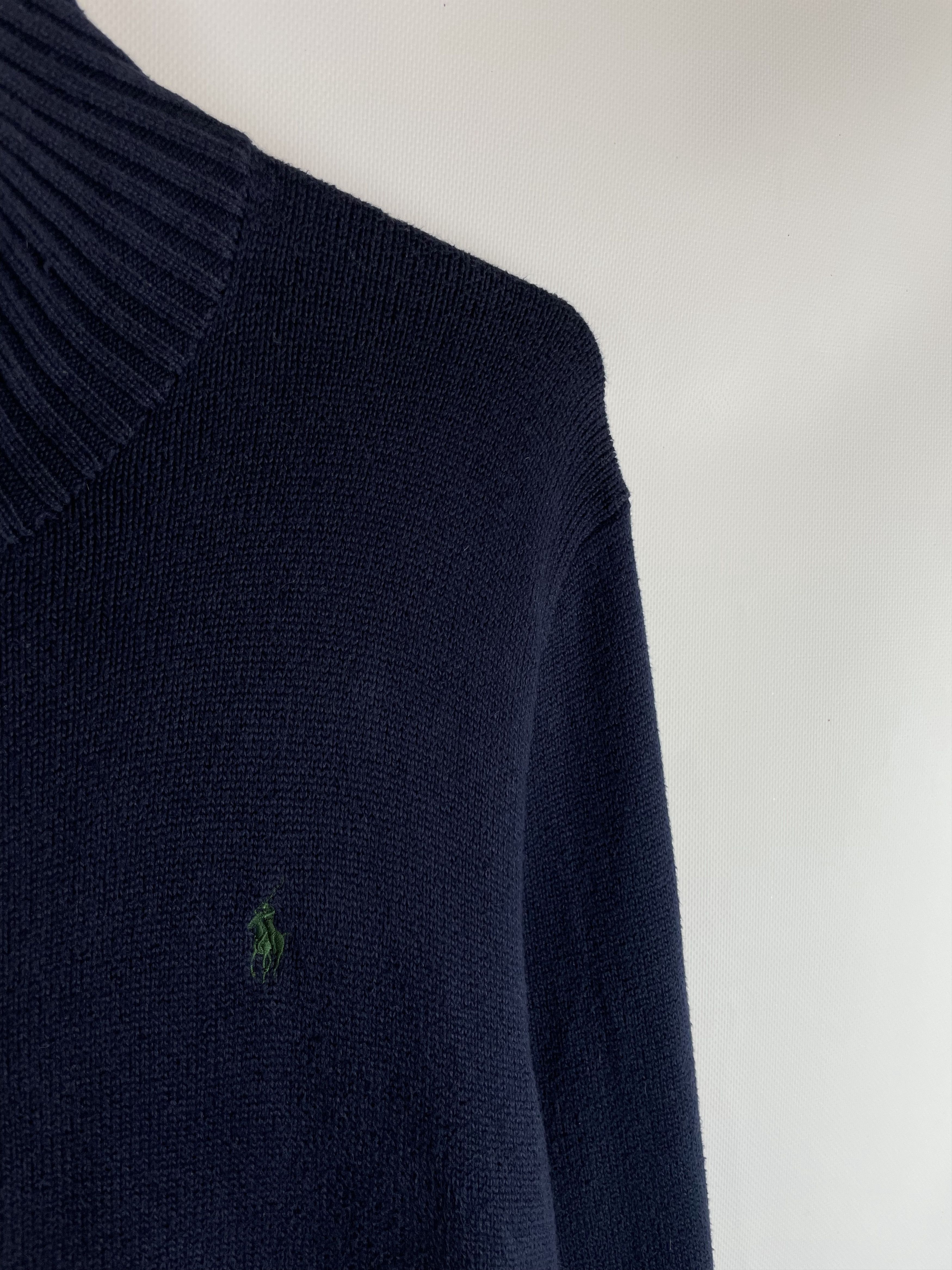 Polo Ralph Lauren Vintage Polo Ralph Lauren Knit Zip Sweater Size US L / EU 52-54 / 3 - 4 Thumbnail