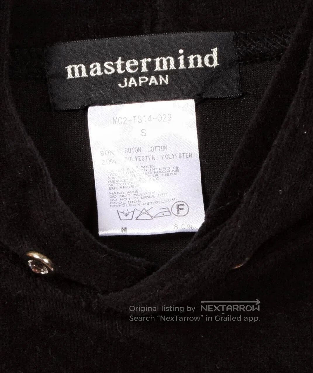 Mastermind Japan Black Skull Print Hooded Sweatshirt. Size US S / EU 44-46 / 1 - 6 Thumbnail
